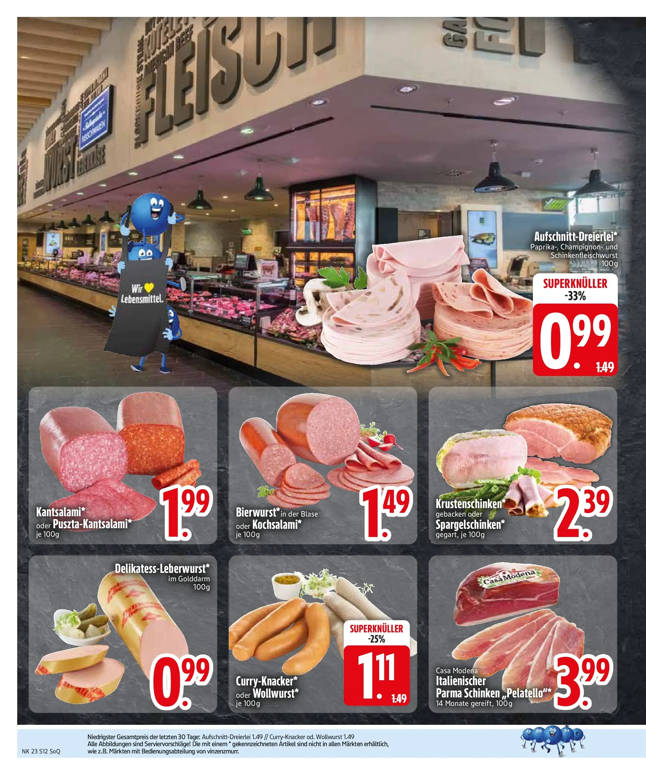 Edeka prospekt Trostberg (ab 01.06.2026) » Angebote Online | Seite: 14 | Produkte: Salami, Schinken