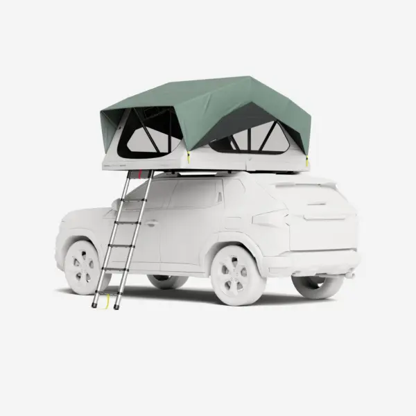 Tienda de techo Camper 2 personas Quechua Roof Top MH500 F&B
