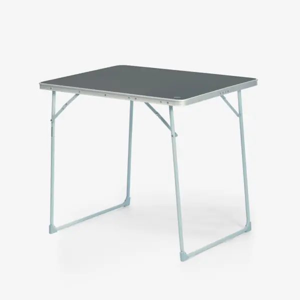Mesa plegable de camping, 2 a 4 personas, verde