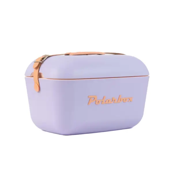 Nevera 20 Litros Polarbox rosa malva