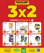 Arcaplanet Prendi 3, paghi 2 - al 10.06.2026