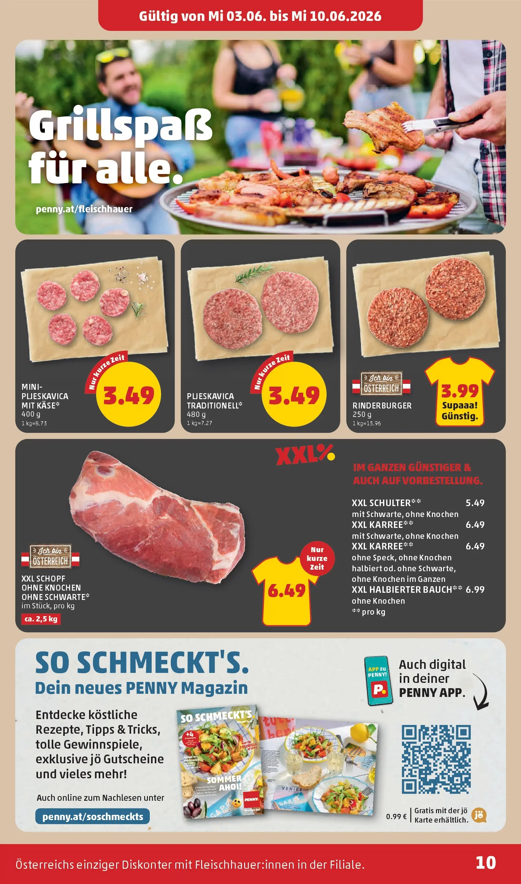 Penny Markt Die ganze Woche sparen ab (03.06.2026) - Angebote, Prospekt | Seite: 10