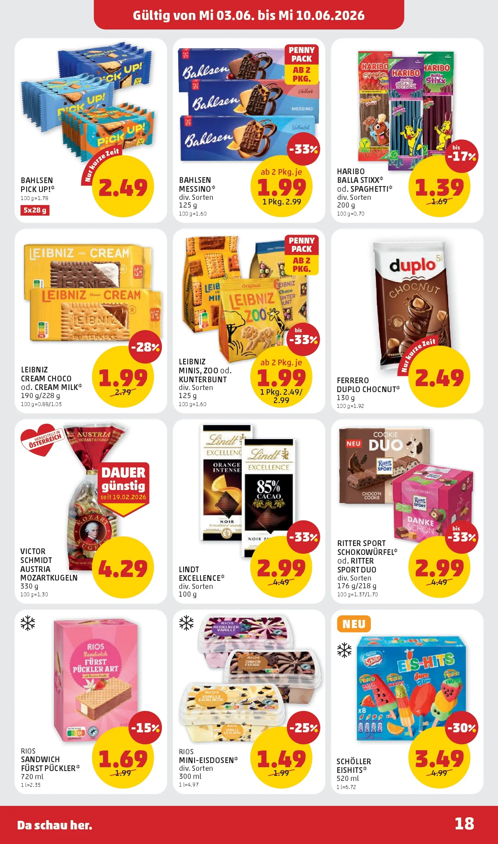 Penny Markt Die ganze Woche sparen ab (03.06.2026) - Angebote, Prospekt | Seite: 18