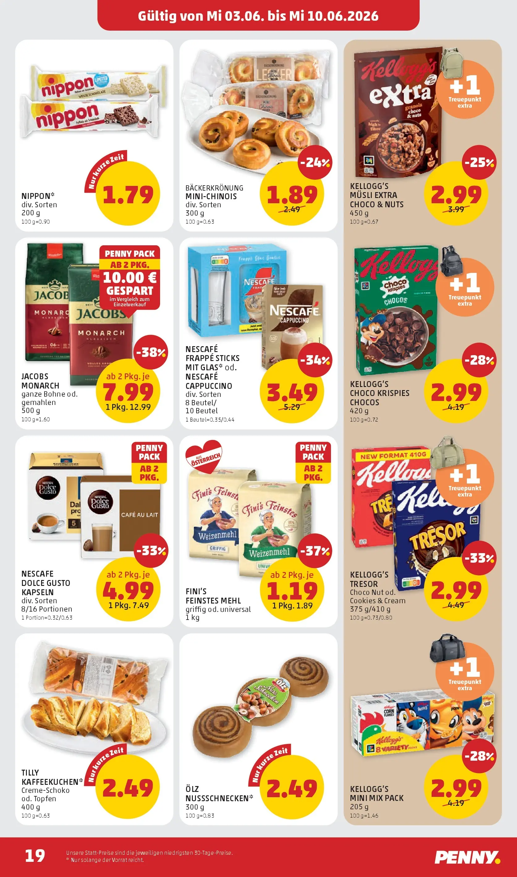 Penny Markt Die ganze Woche sparen ab (03.06.2026) - Angebote, Prospekt | Seite: 19