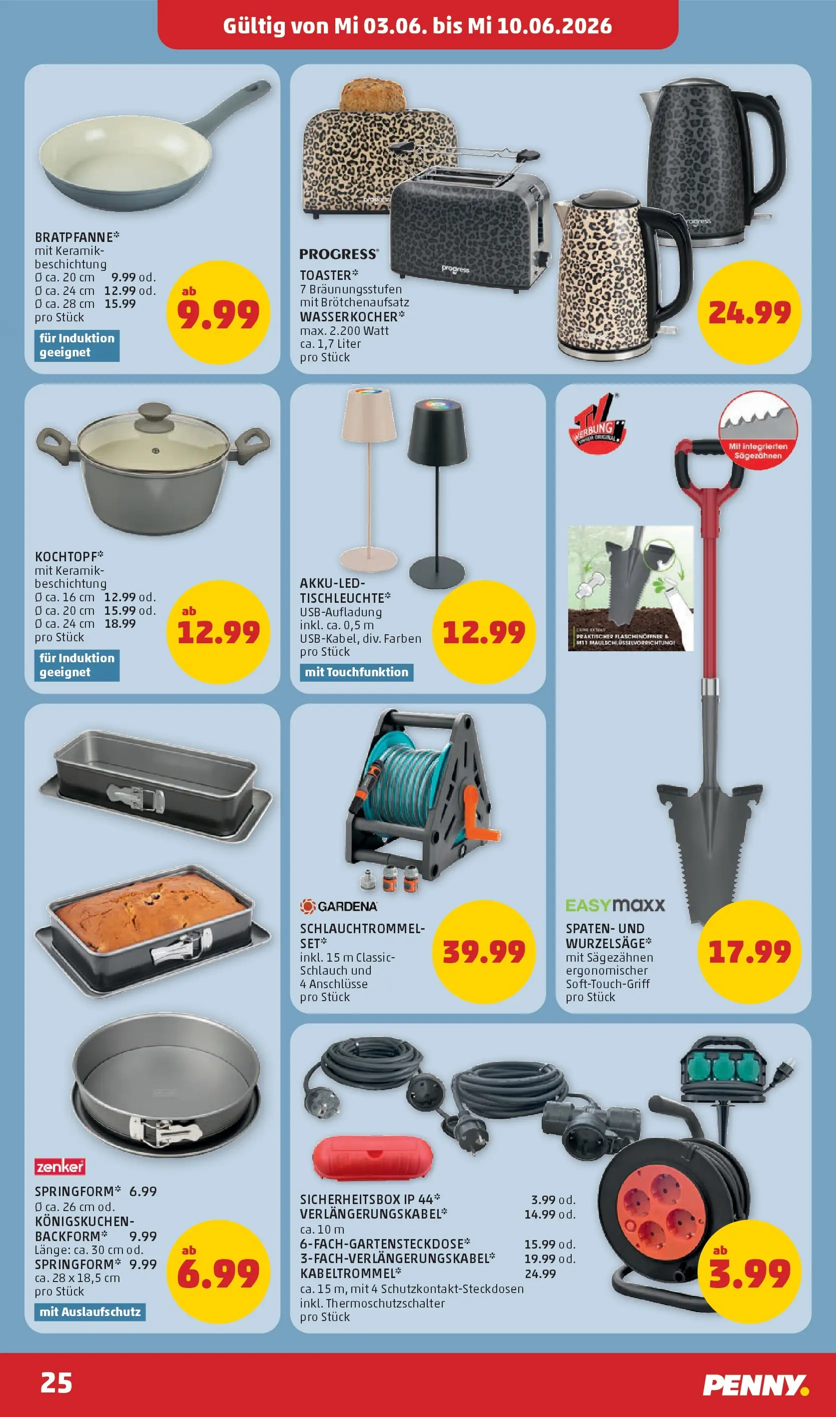 Penny Markt Die ganze Woche sparen ab (03.06.2026) - Angebote, Prospekt | Seite: 25