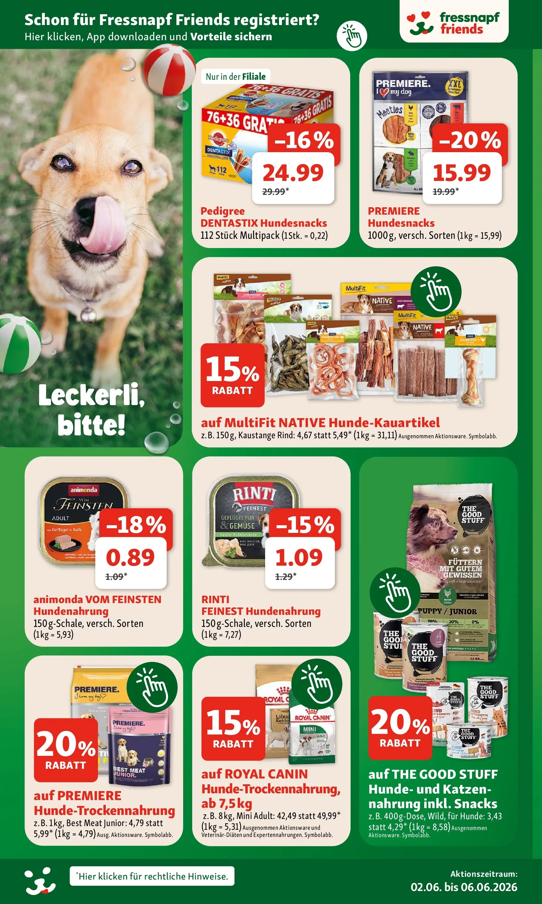 Fressnapf - Fressnapf Angebote 02.06. bis 06.06. von 01.06.2026 - Aktuelle Angebote | Seite: 4