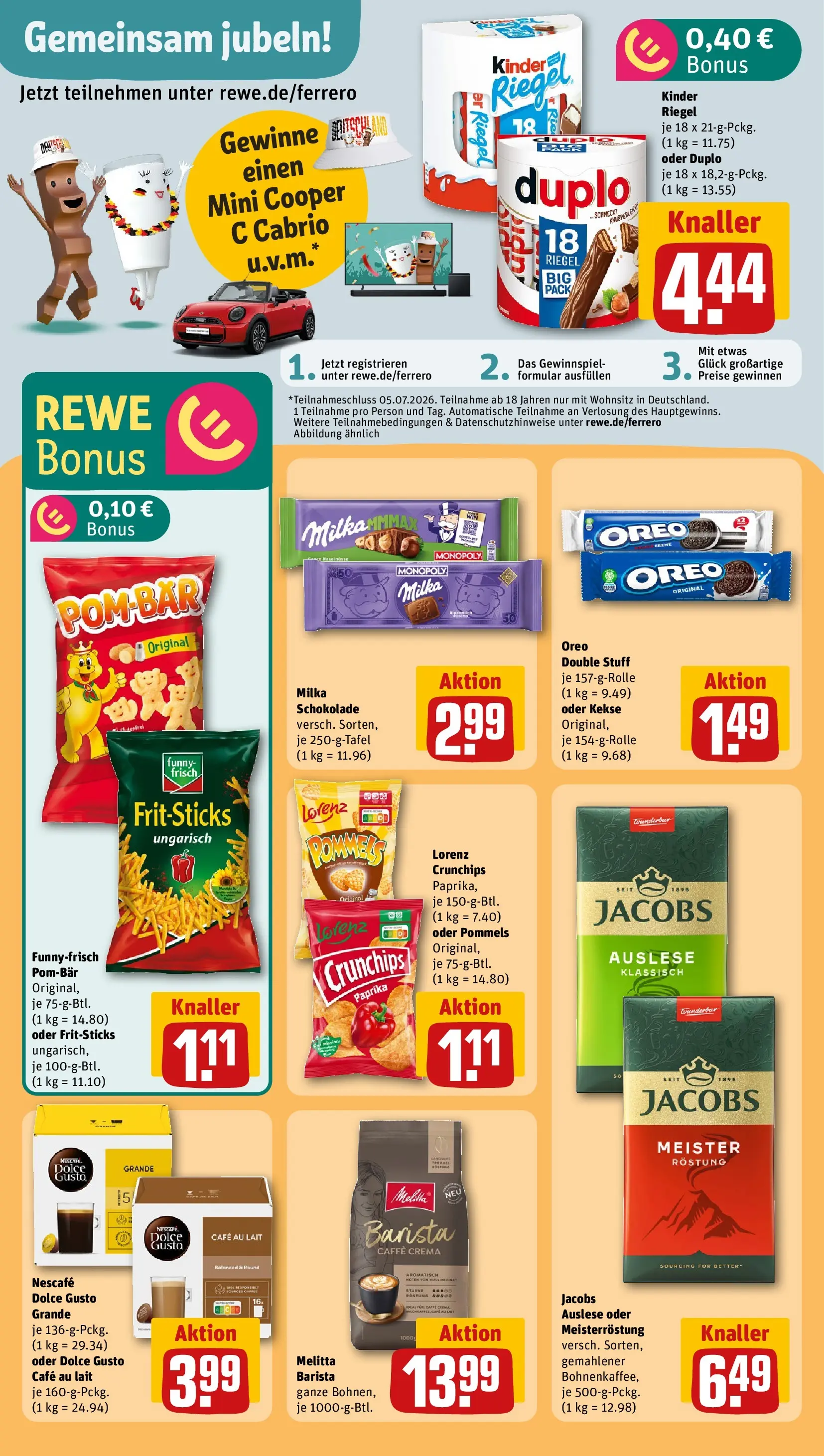 REWE Prospekt ab 31.05.2026 zum Blättern » Angebote | Seite: 25