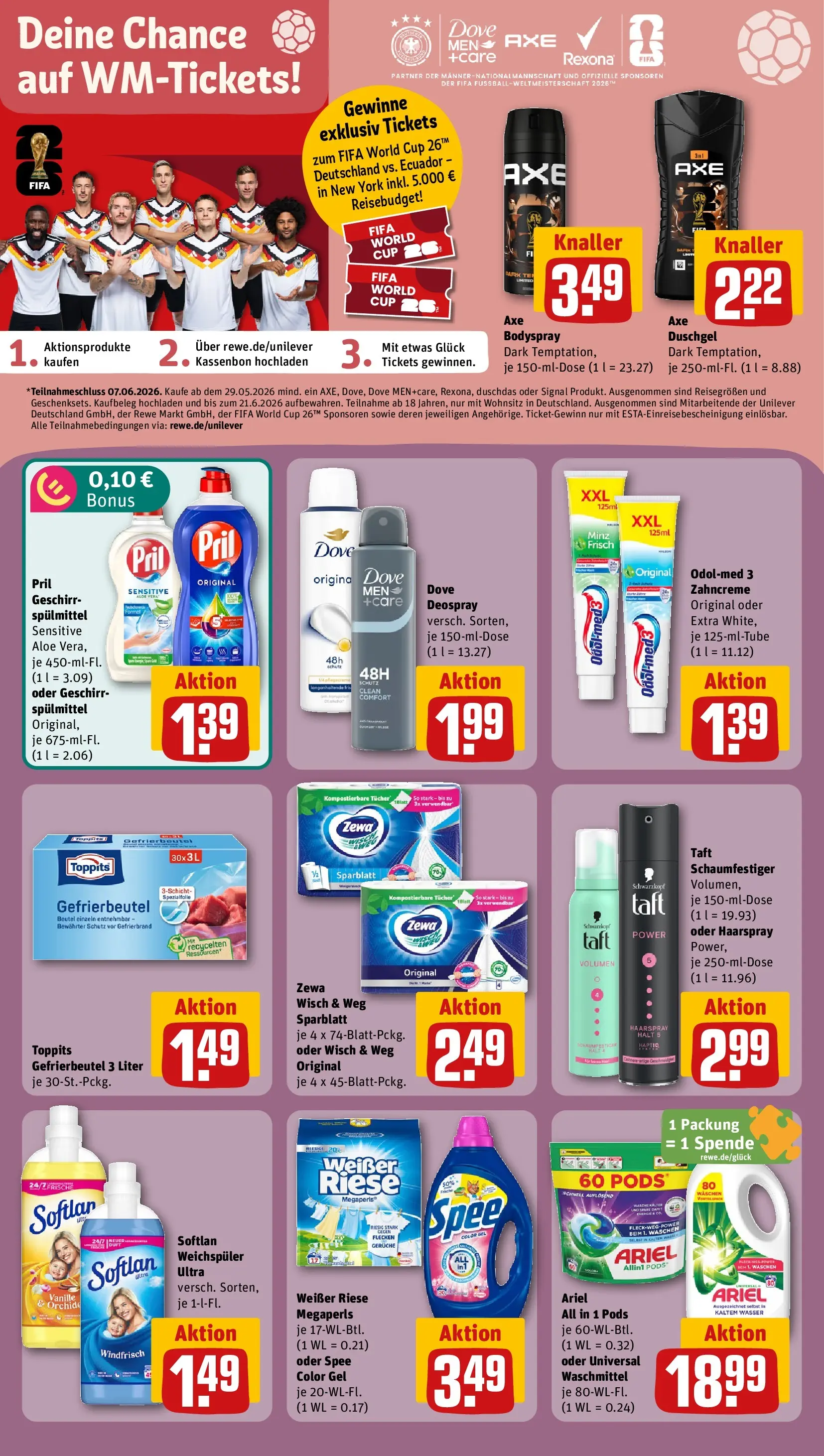 REWE Prospekt ab 31.05.2026 zum Blättern » Angebote | Seite: 26