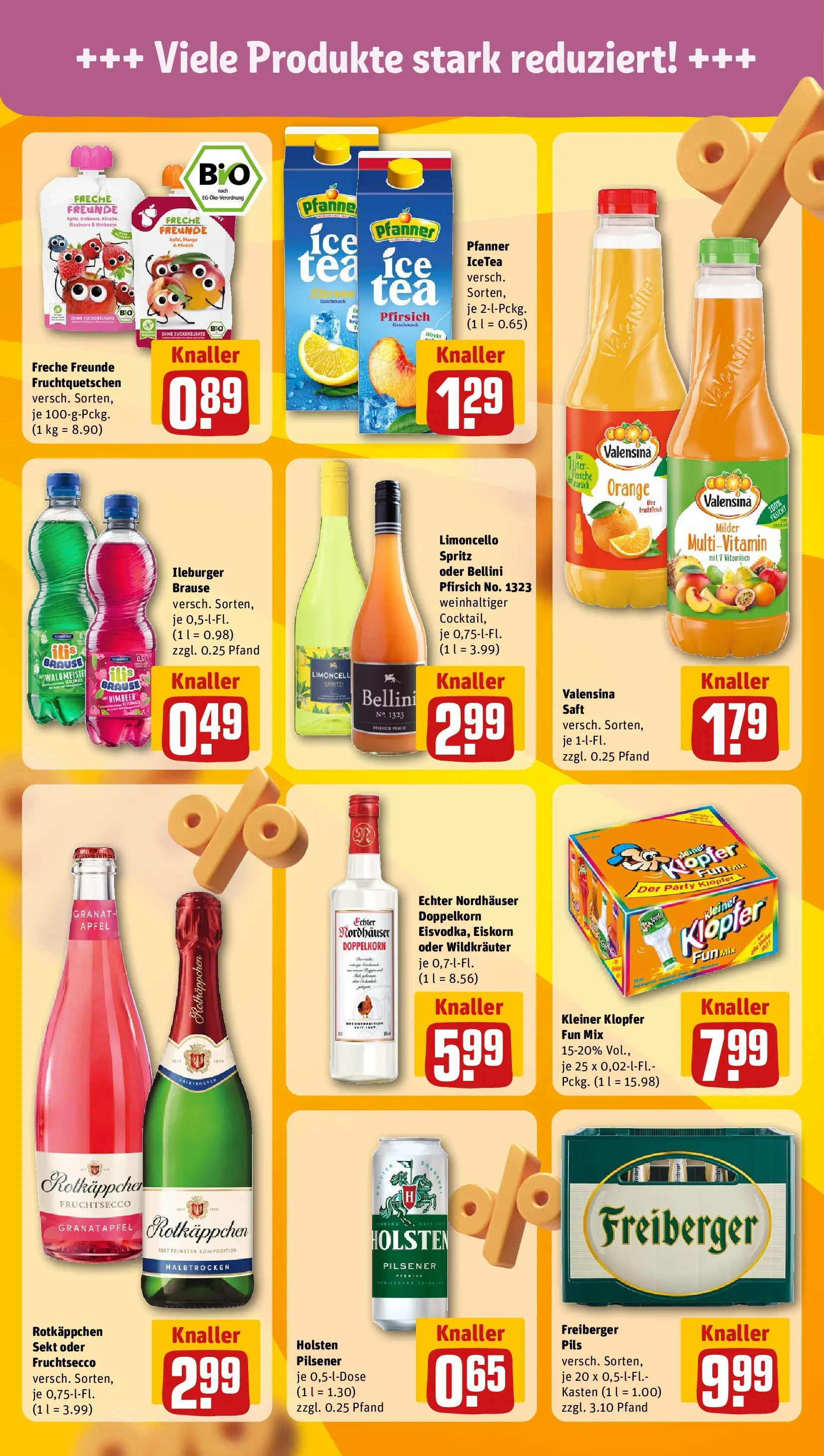 REWE Prospekt ab 31.05.2026 zum Blättern » Angebote | Seite: 17 | Produkte: Äpfel, Holsten, Pfirsich, Rotkäppchen