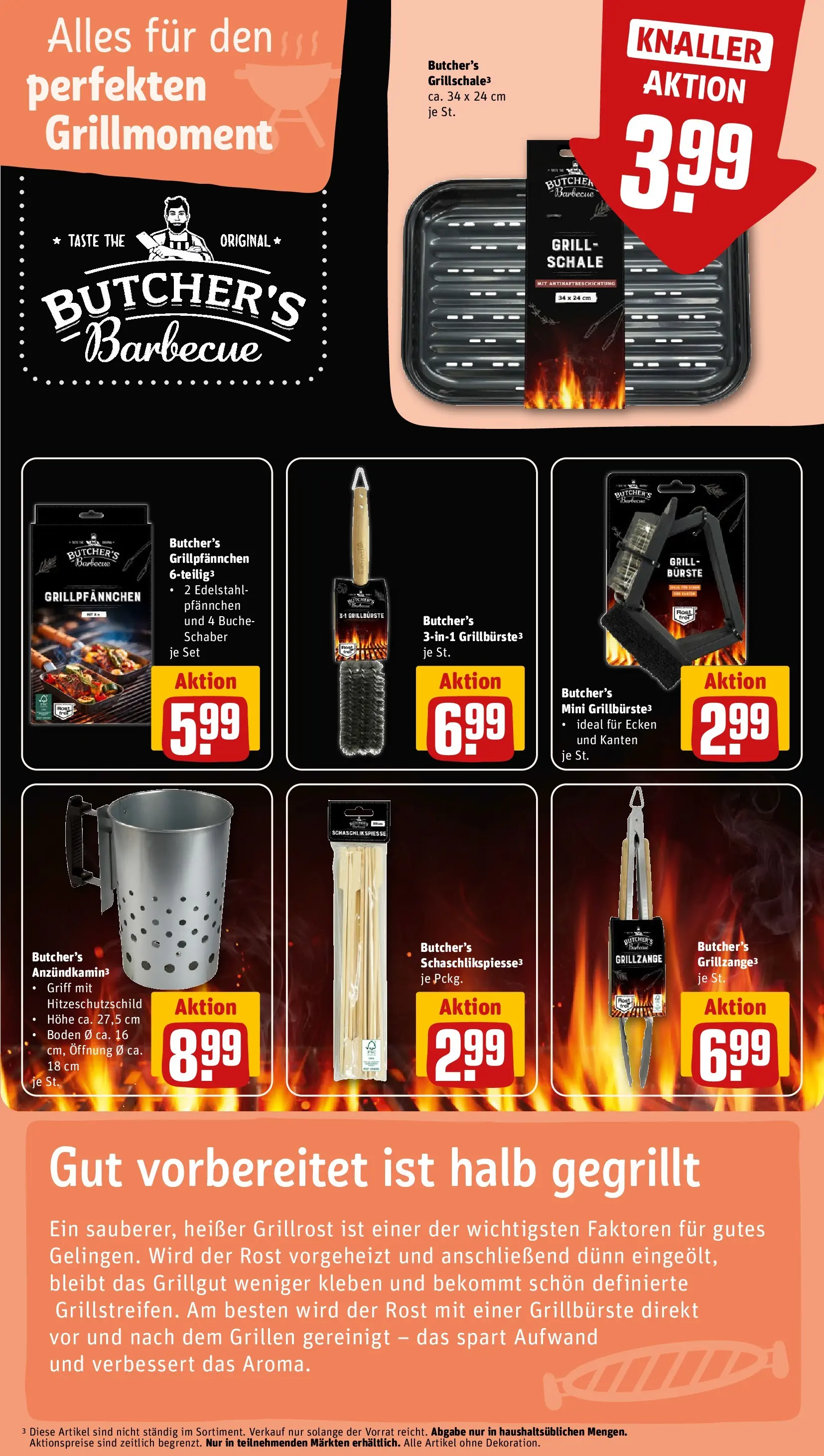 REWE Prospekt ab 31.05.2026 zum Blättern » Angebote | Seite: 21 | Produkte: Grill, Bürste