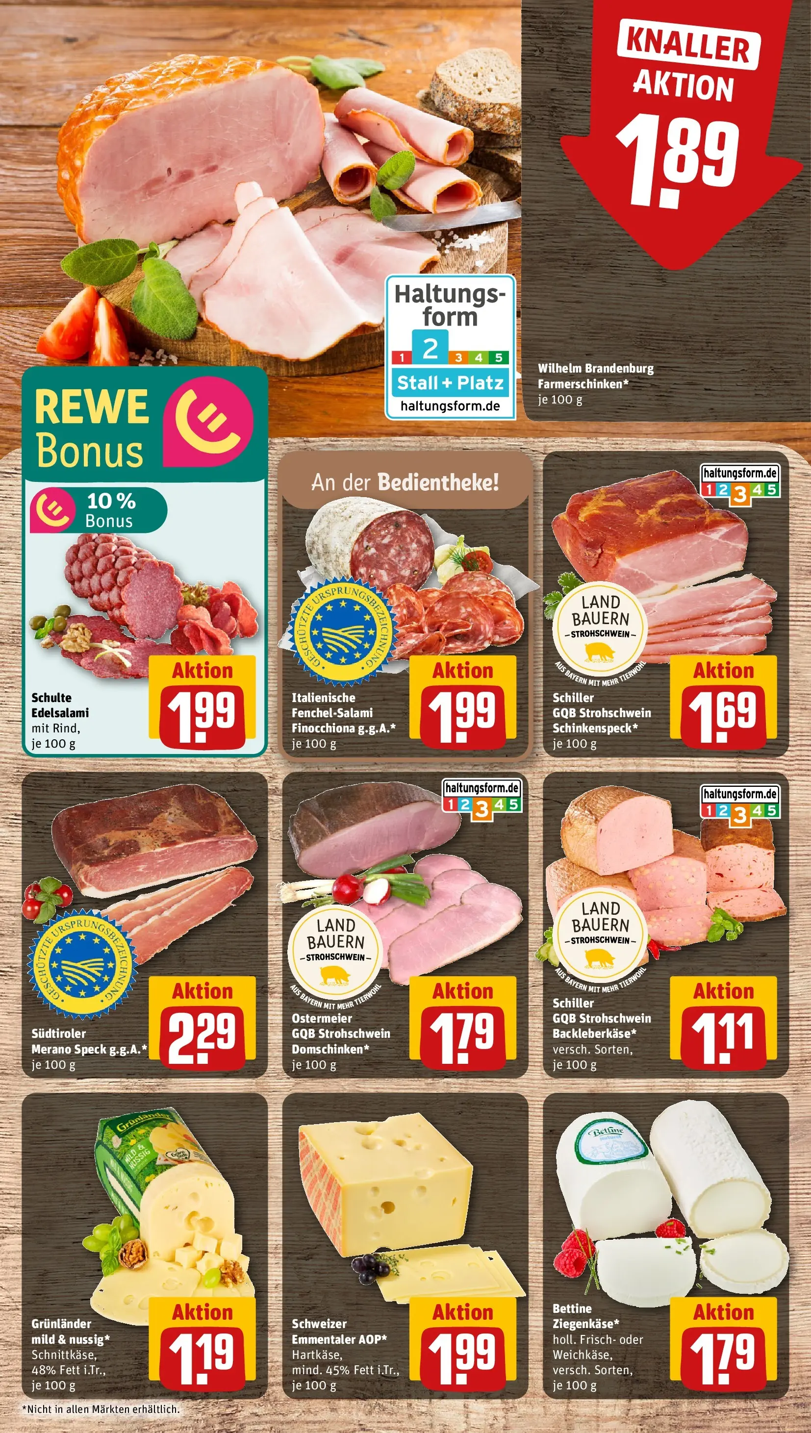 REWE Prospekt ab 31.05.2026 zum Blättern » Angebote | Seite: 7 | Produkte: Grunlander, Salami