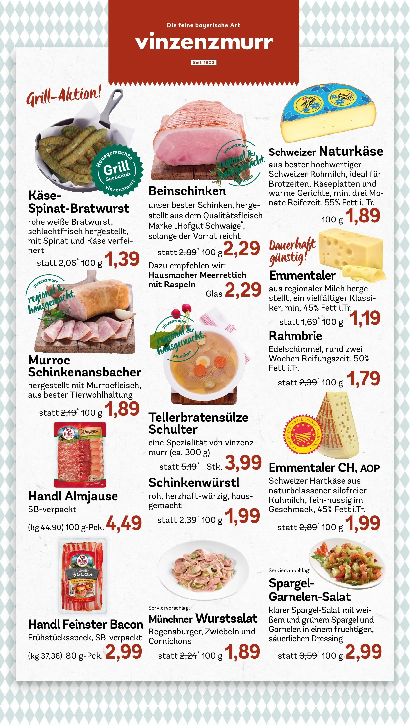 REWE Prospekt ab 01.06.2026 zum Blättern » Angebote | Seite: 7 | Produkte: Grill, Garnelen, Spargel, Zwiebeln