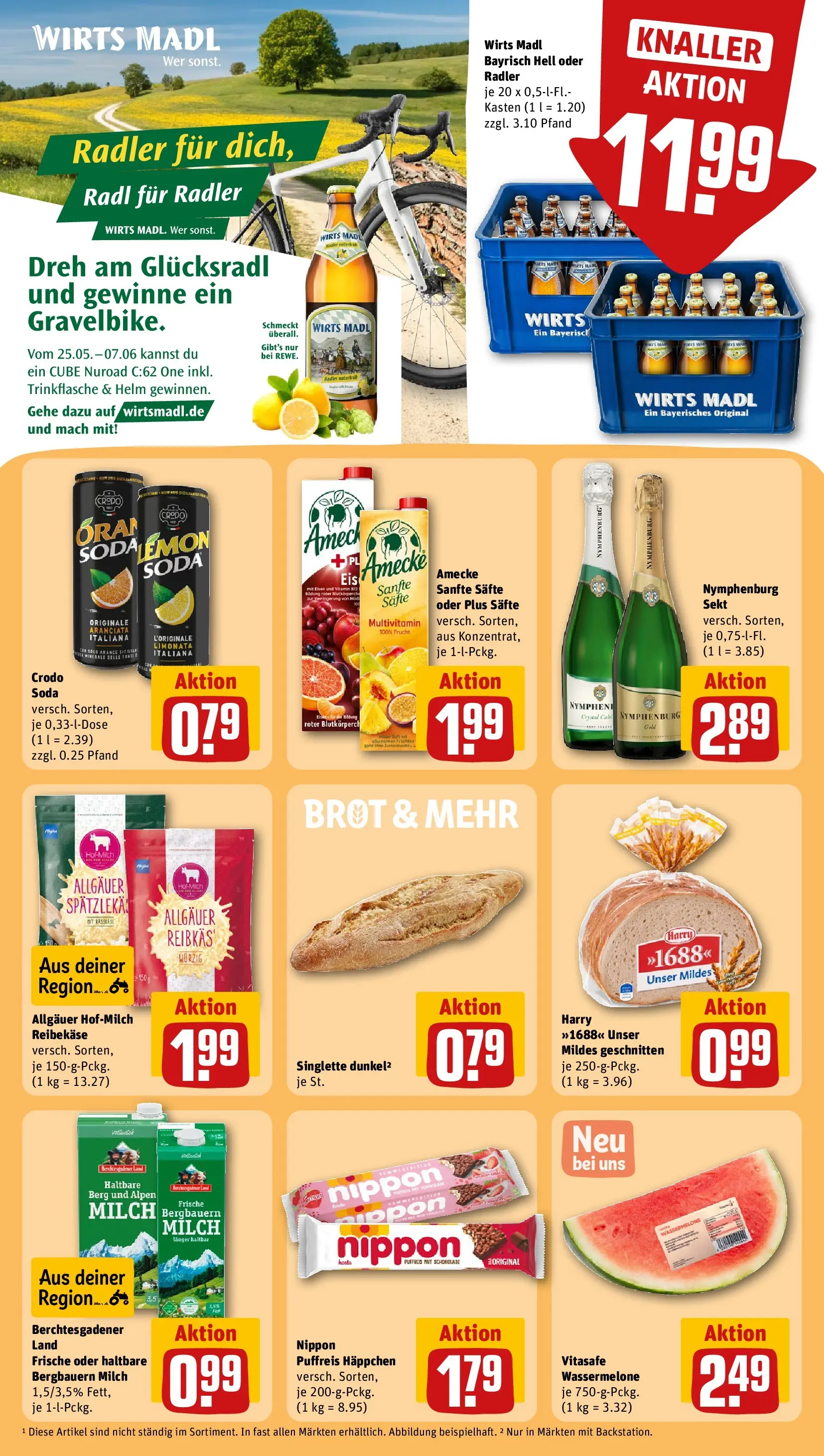 REWE Prospekt ab 31.05.2026 zum Blättern » Angebote | Seite: 9