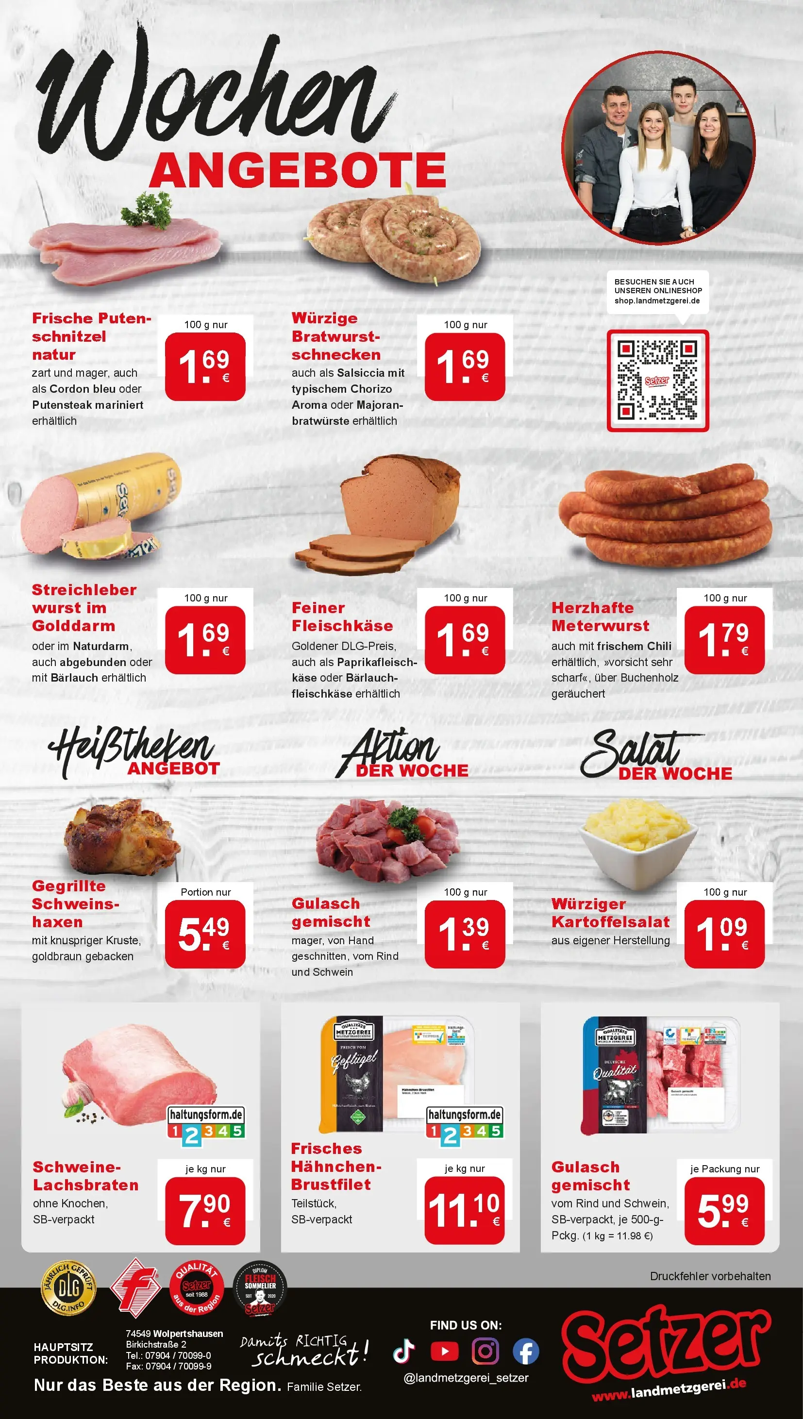 REWE Prospekt ab 01.06.2026 zum Blättern » Angebote | Seite: 8 | Produkte: Hahnchen, Wurst, Chili, Salat