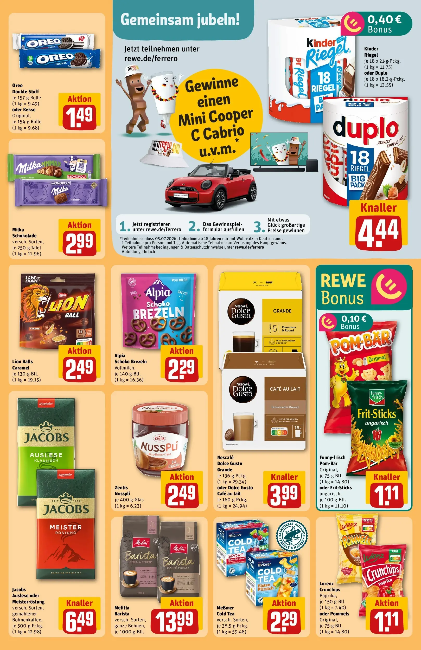 REWE Prospekt ab 31.05.2026 zum Blättern » Angebote | Seite: 29