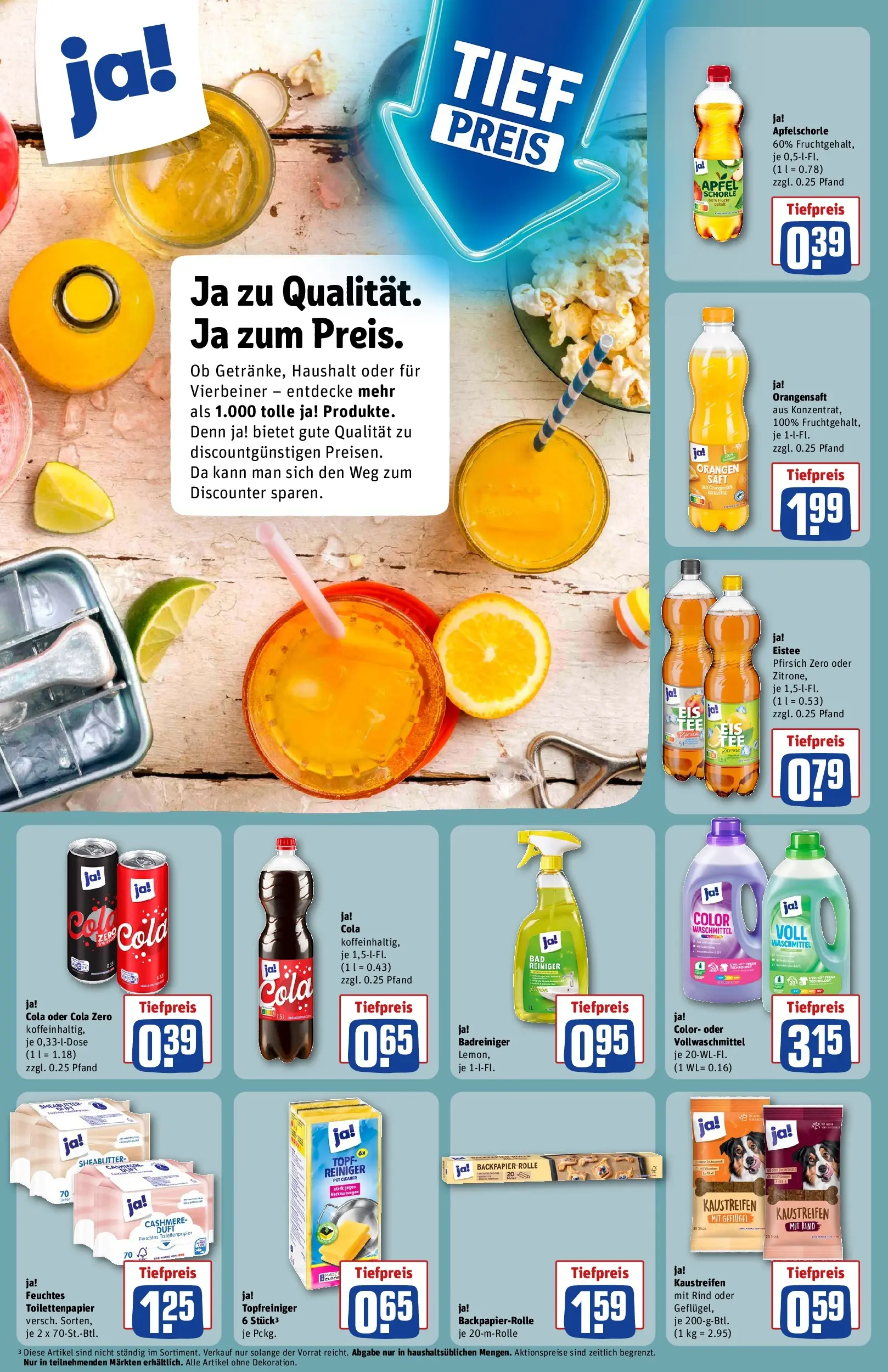 REWE Prospekt ab 01.06.2026 zum Blättern » Angebote | Seite: 12 | Produkte: Duft, Apple, Waschmittel, Saft