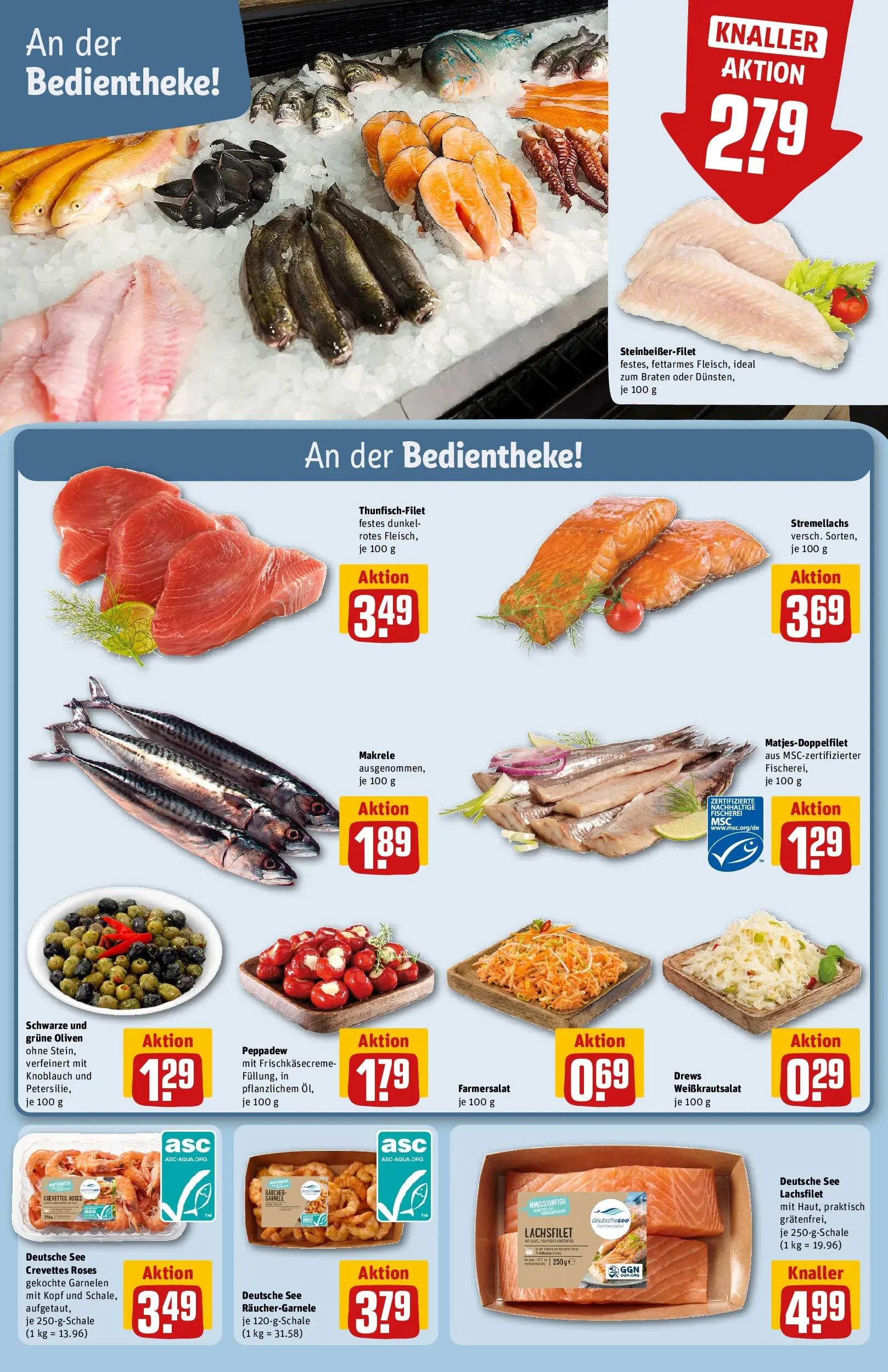 REWE Prospekt ab 01.06.2026 zum Blättern » Angebote | Seite: 12 | Produkte: Garnelen, Knoblauch