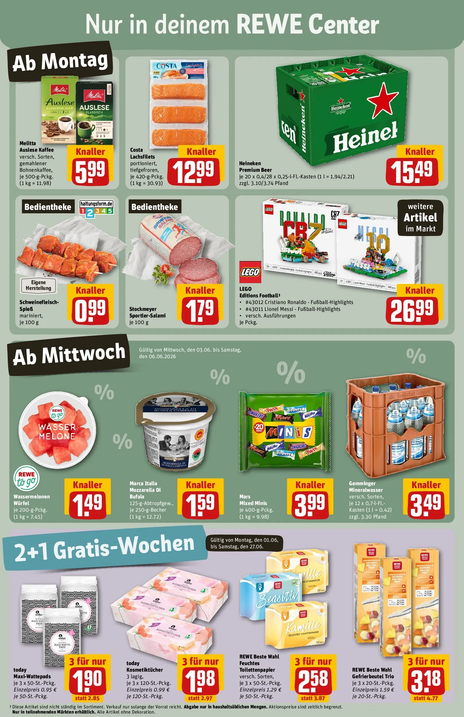 REWE Prospekt ab 31.05.2026 zum Blättern » Angebote | Seite: 3