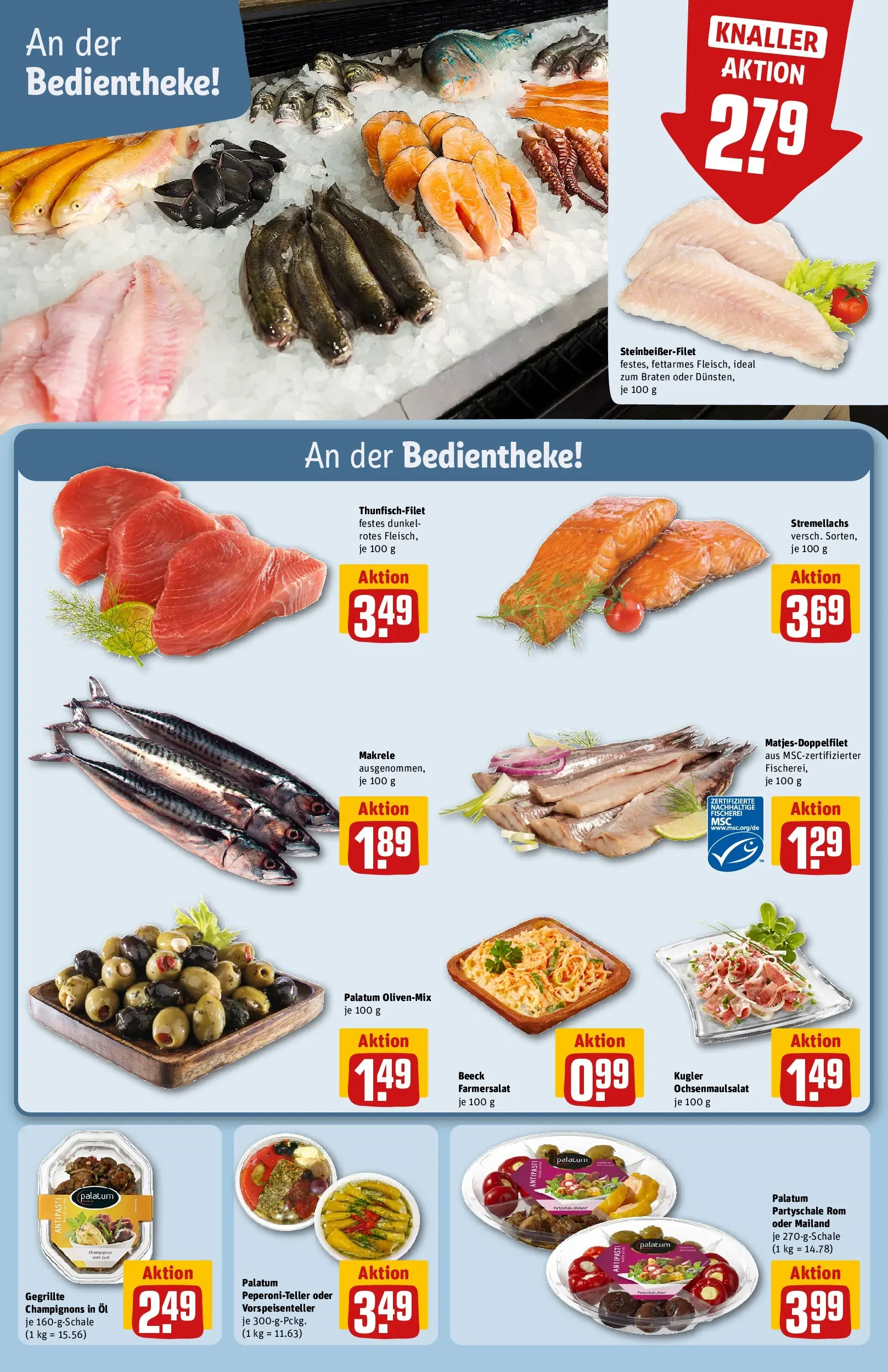 REWE Prospekt ab 01.06.2026 zum Blättern » Angebote | Seite: 10 | Produkte: Öl, Champignons