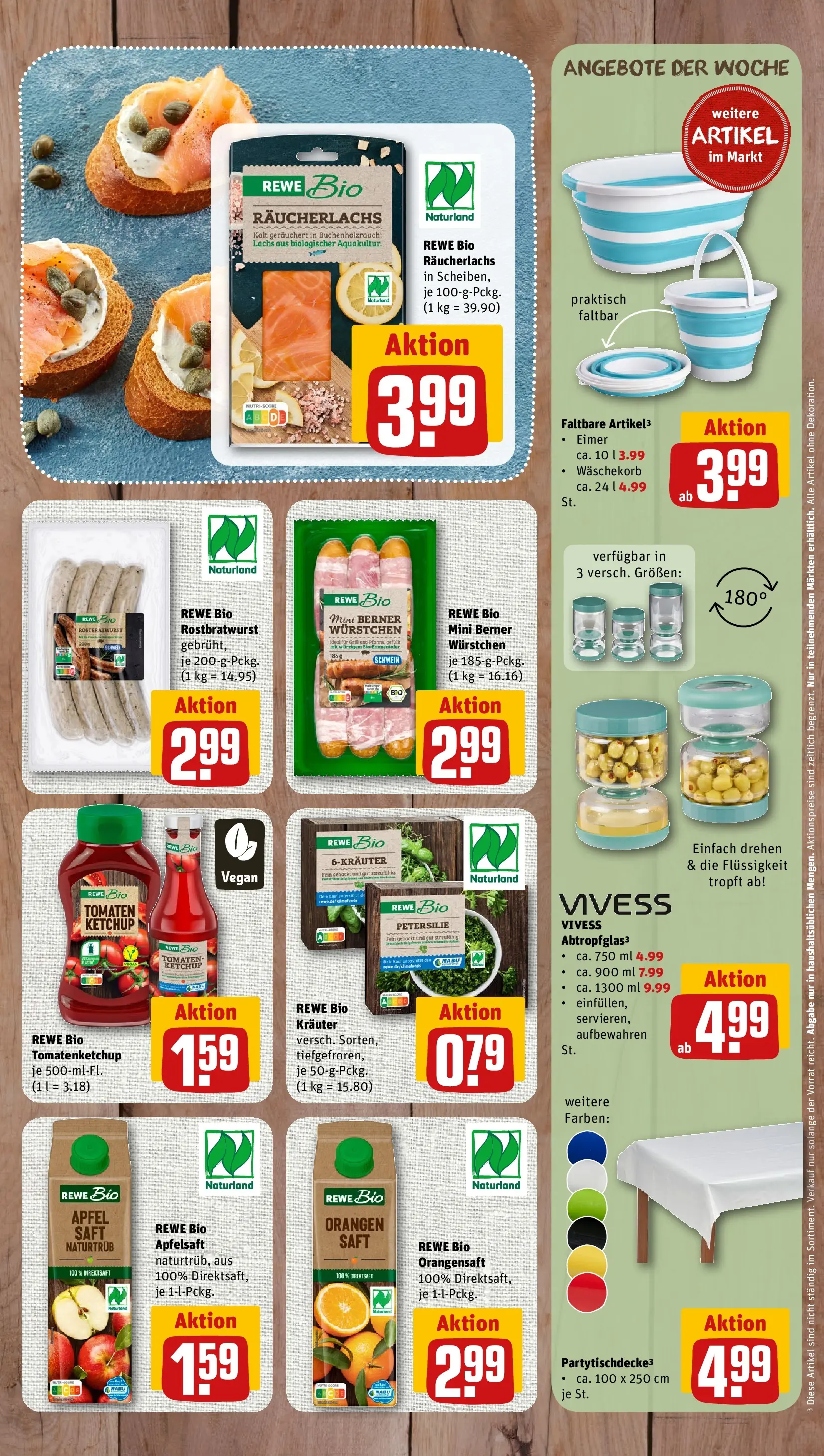 REWE Prospekt ab 01.06.2026 zum Blättern » Angebote | Seite: 7 | Produkte: Orangen, Tomaten, Apfelsaft, Apple