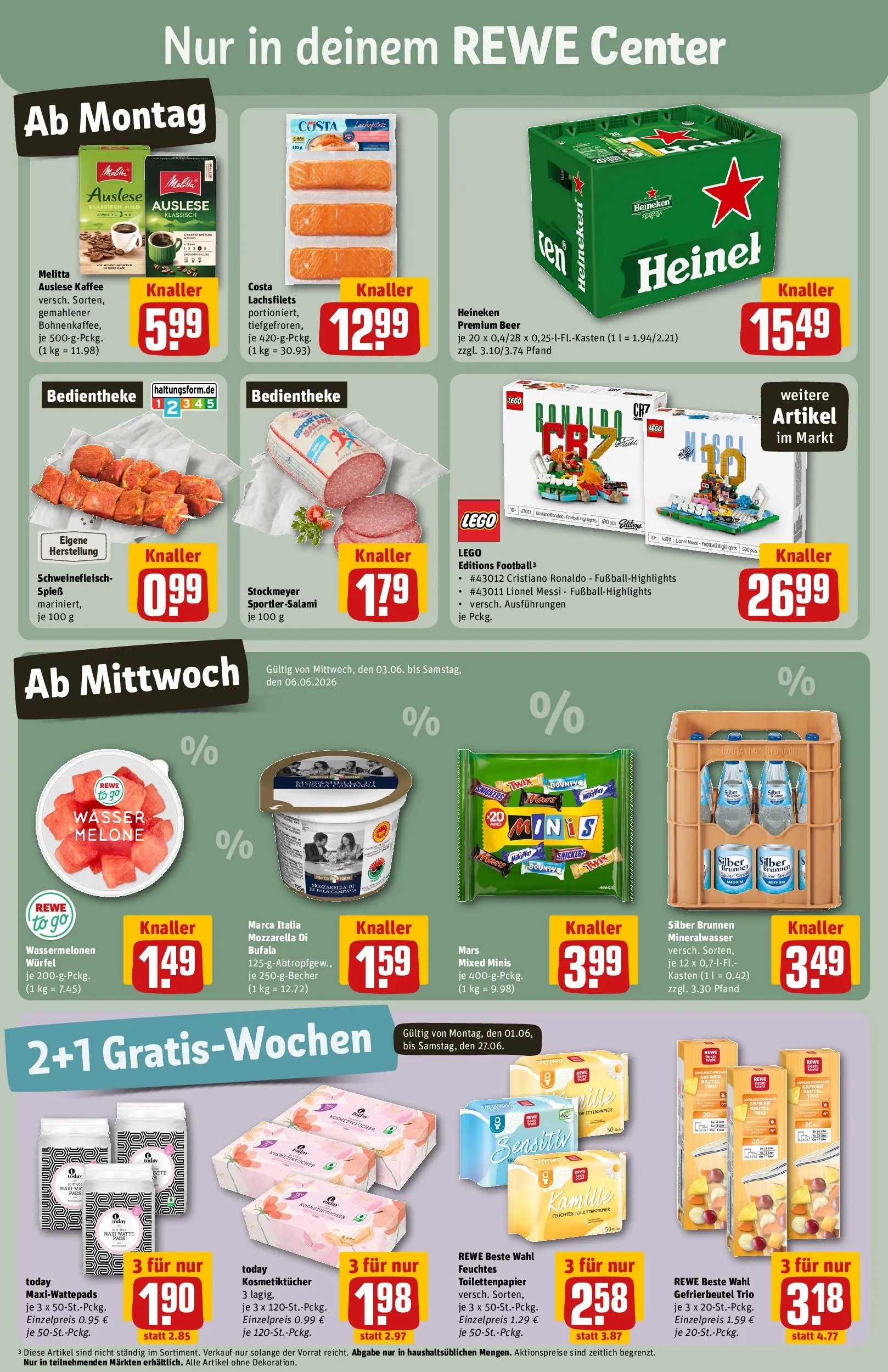REWE Prospekt ab 01.06.2026 zum Blättern » Angebote | Seite: 3