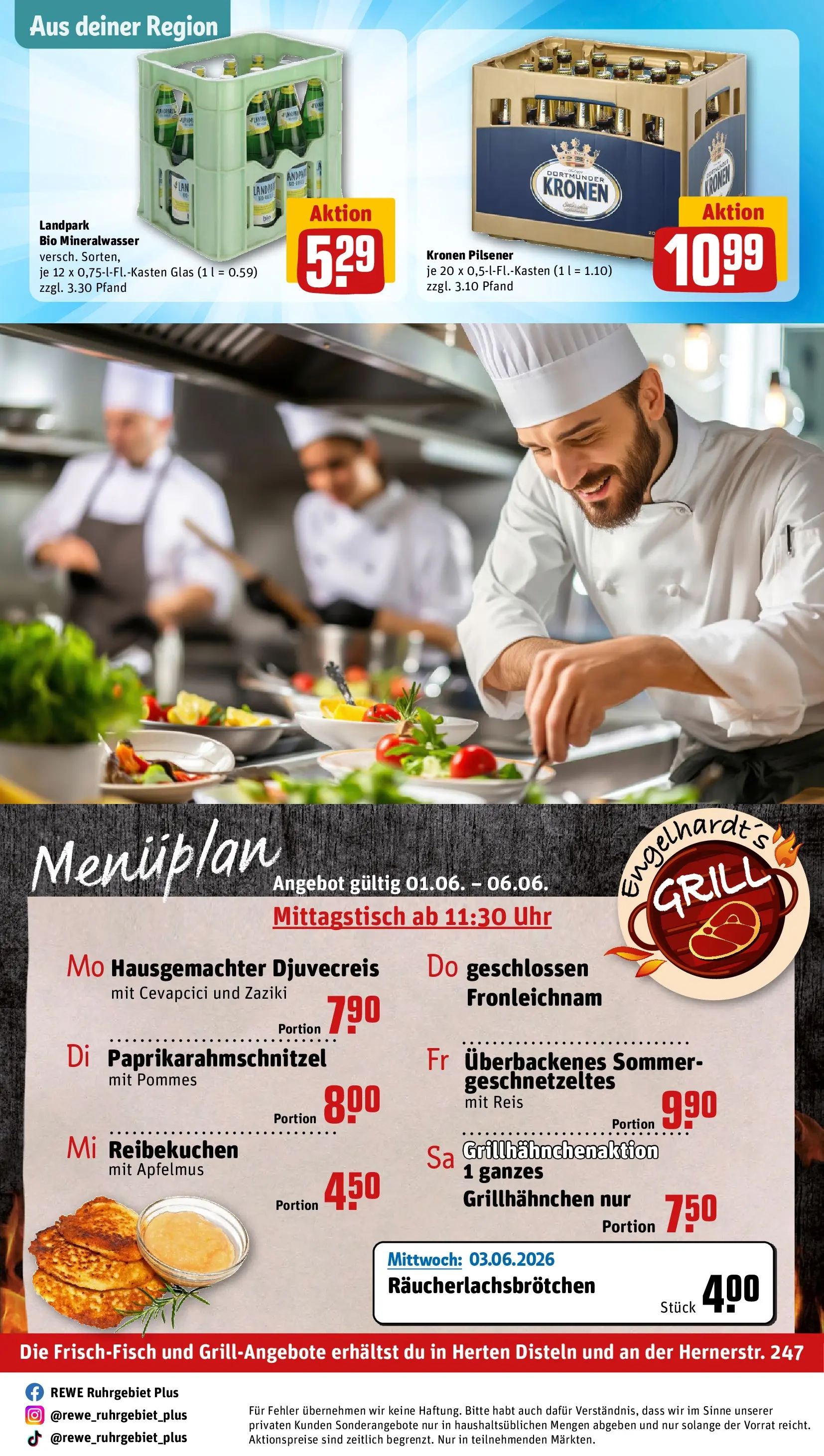 REWE Prospekt ab 01.06.2026 zum Blättern » Angebote | Seite: 34