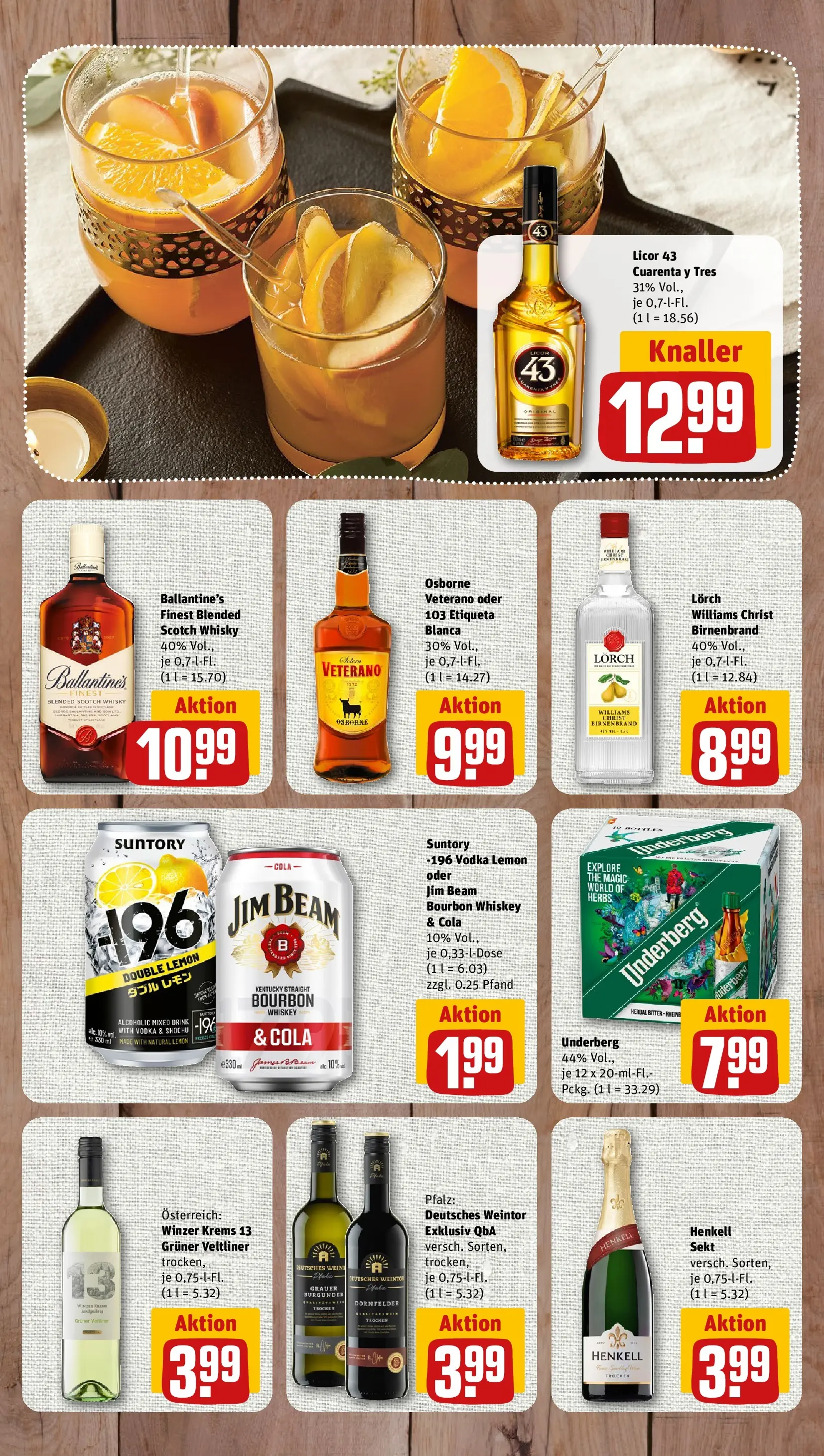 REWE Prospekt ab 01.06.2026 zum Blättern » Angebote | Seite: 10 | Produkte: Cola, Sekt, Vodka, Bourbon