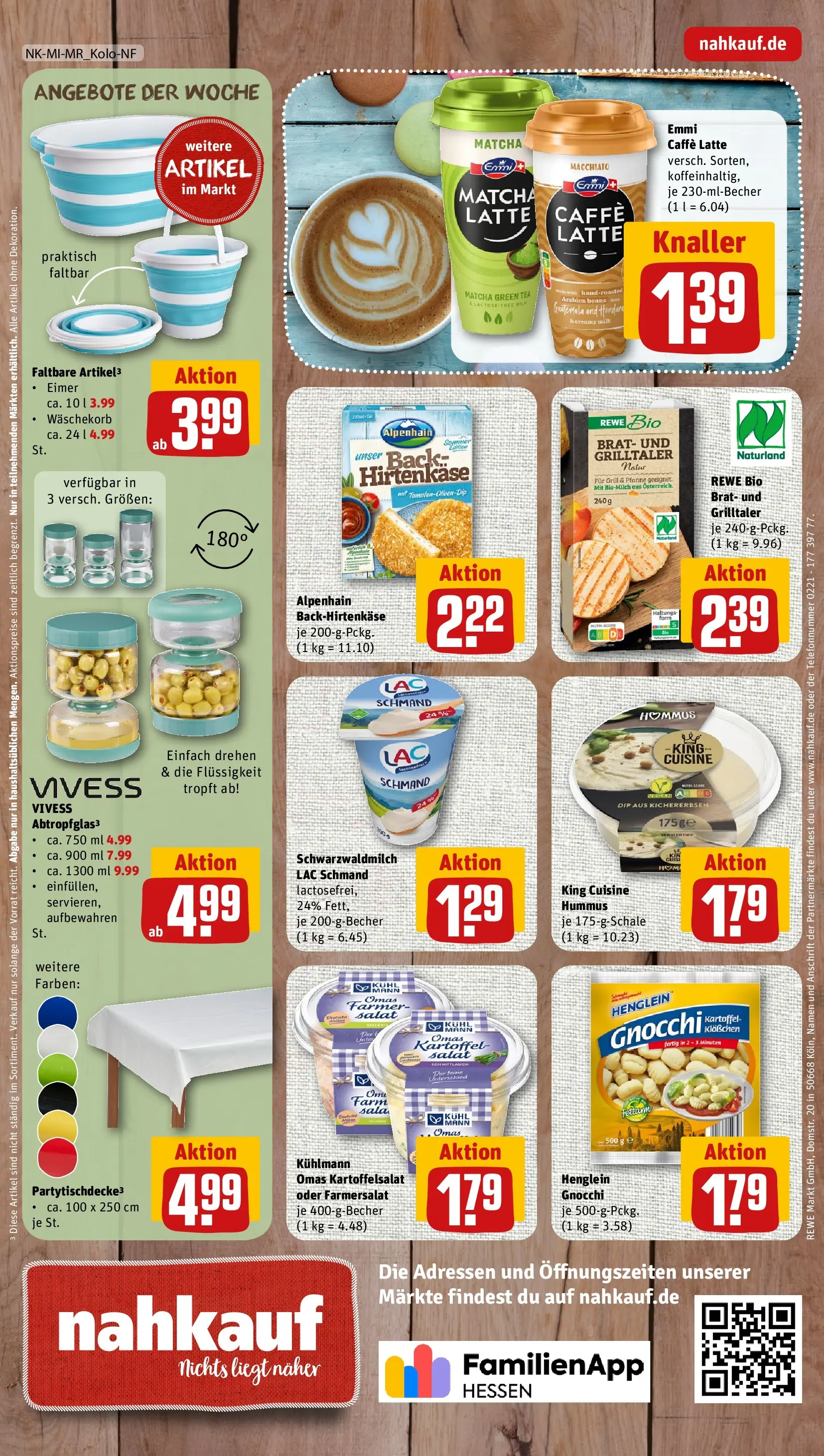 REWE Prospekt ab 01.06.2026 zum Blättern » Angebote | Seite: 8 | Produkte: Grill, Salat