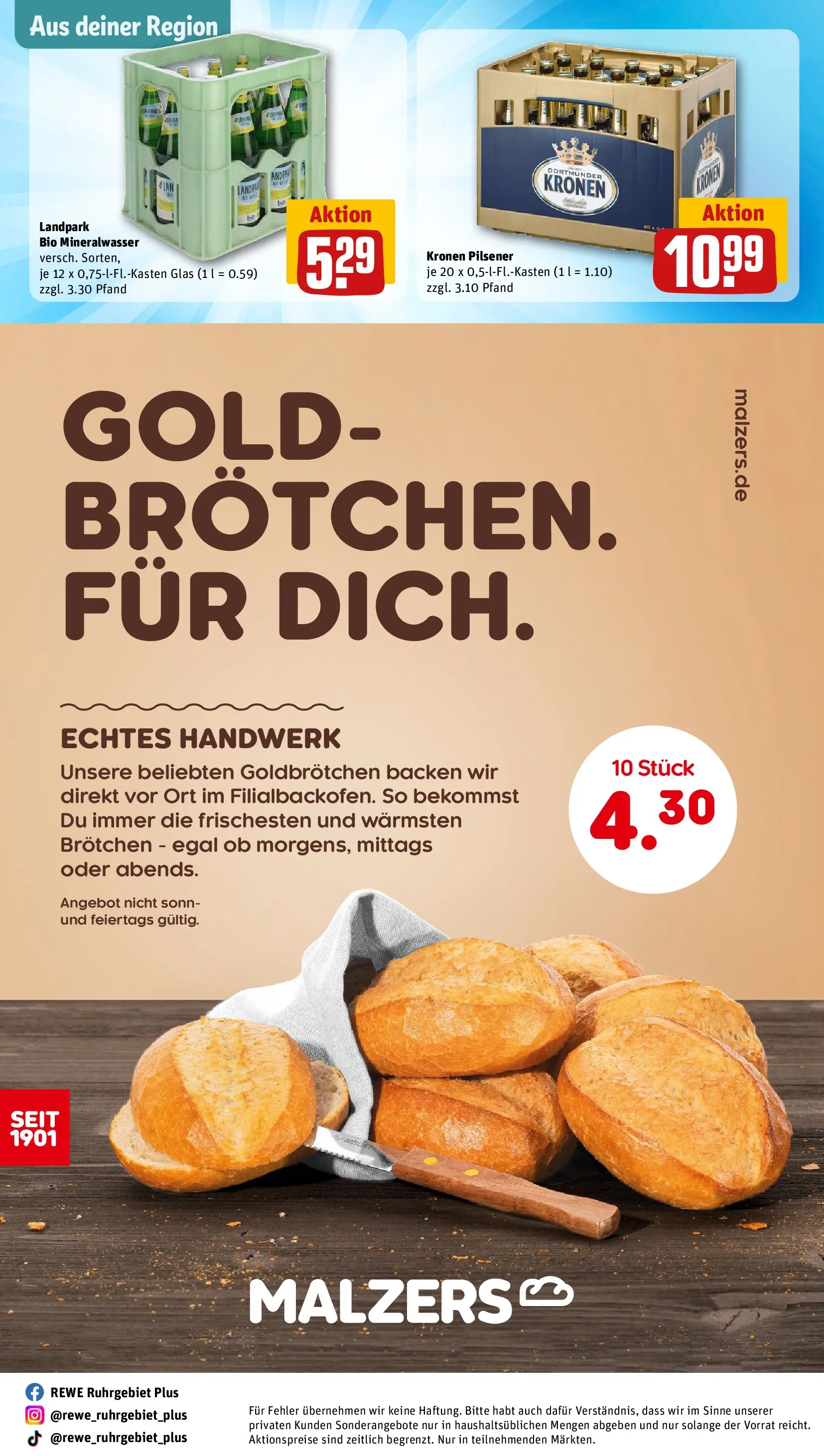 REWE Prospekt ab 31.05.2026 zum Blättern » Angebote | Seite: 34