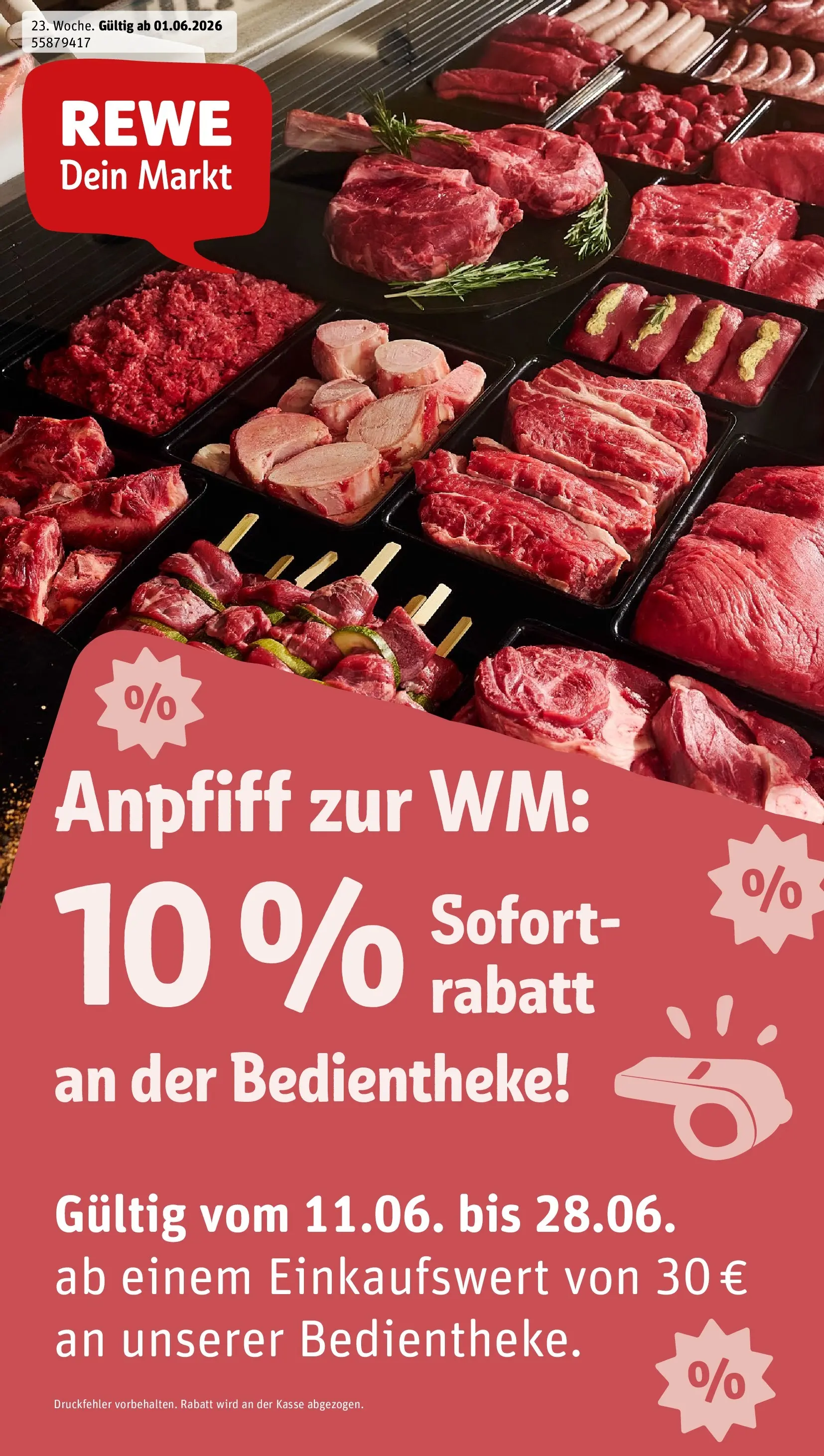 REWE Prospekt ab 01.06.2026 zum Blättern » Angebote | Seite: 1
