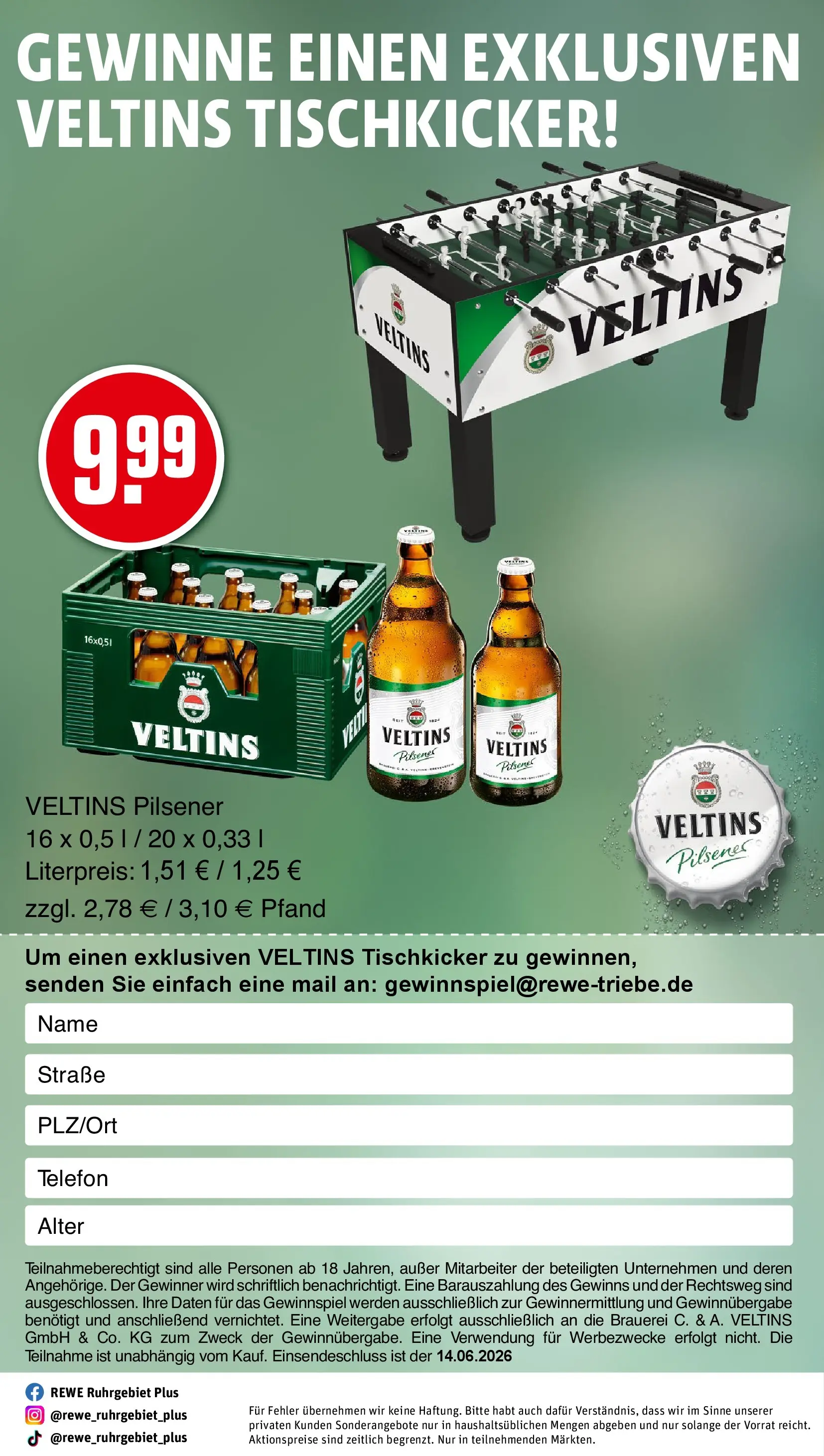 REWE Prospekt ab 31.05.2026 zum Blättern » Angebote | Seite: 34