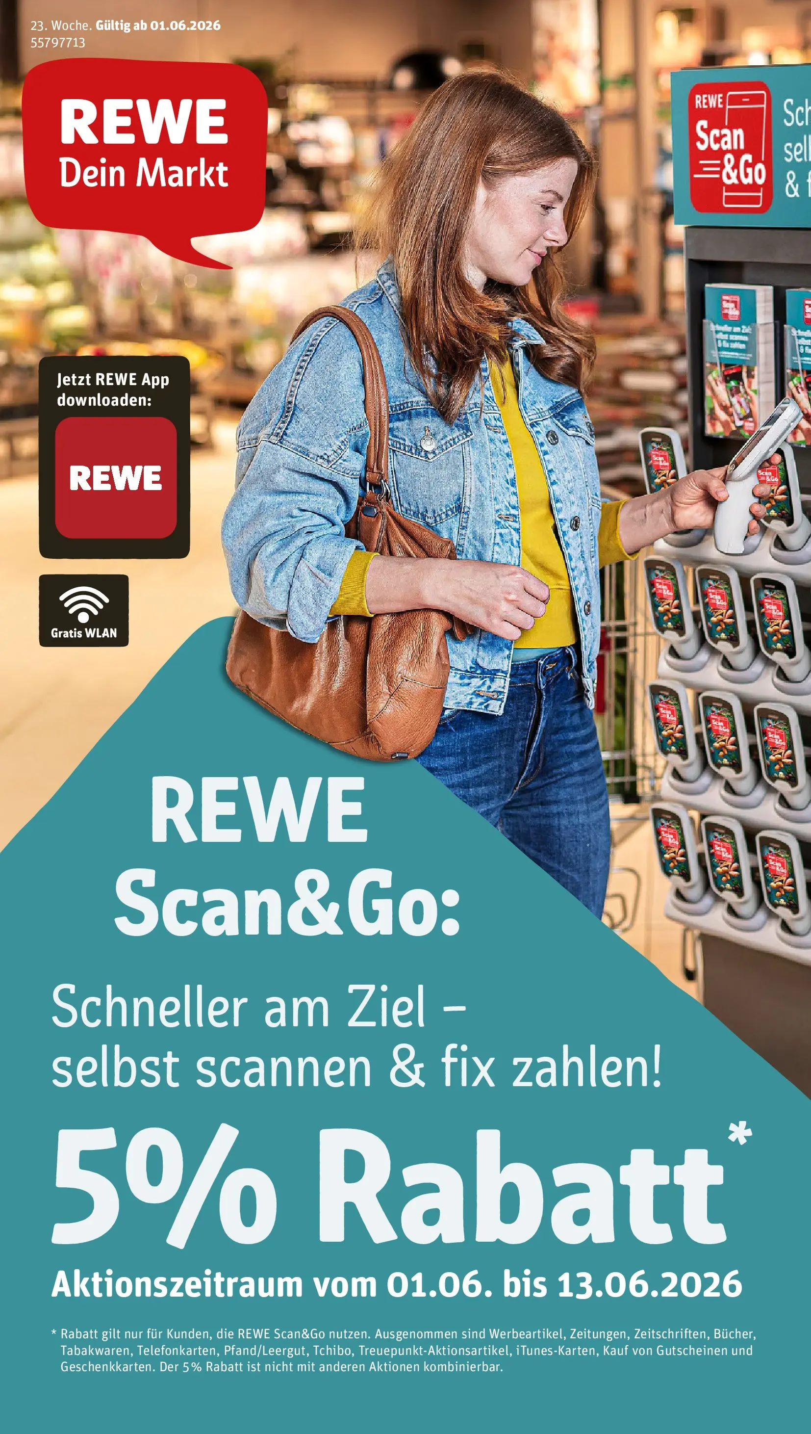 REWE Prospekt ab 01.06.2026 zum Blättern » Angebote | Seite: 1