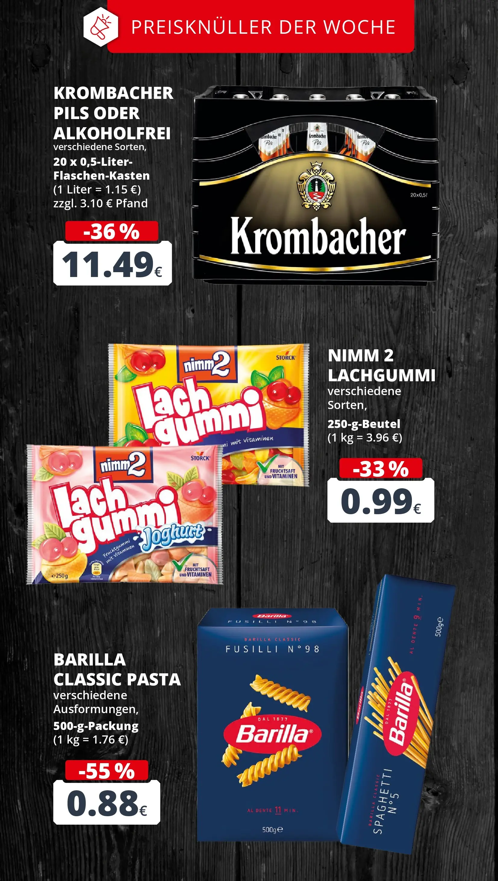 REWE Prospekt ab 01.06.2026 zum Blättern » Angebote | Seite: 3 | Produkte: Joghurt, Barilla, Pasta, Fruchtsaft
