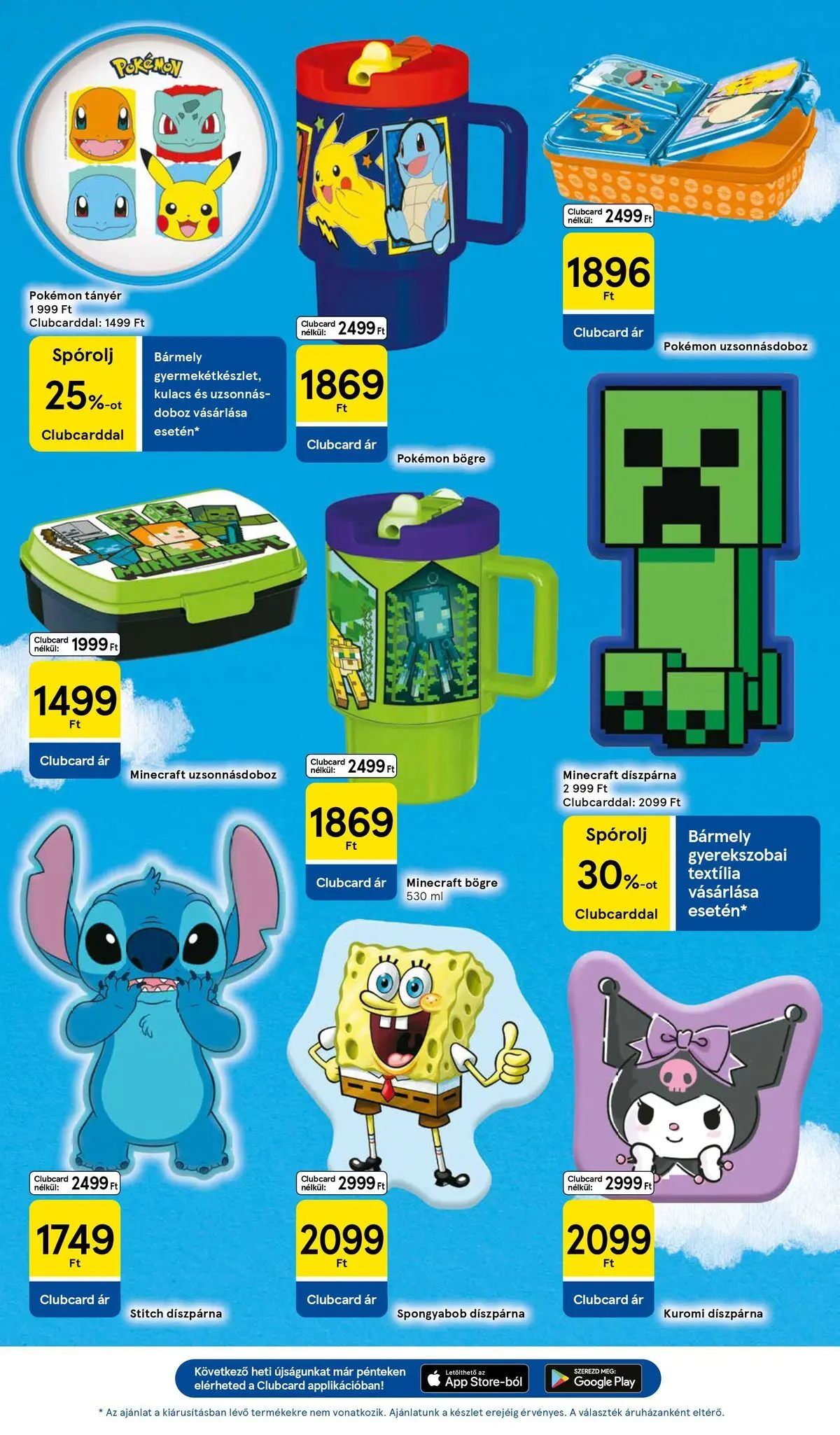 Tesco akciós újság - 2026.05.28.-tól - online | Oldal: 15 | Termékek: Kulacs, Doboz, Tányér, Díszpárna