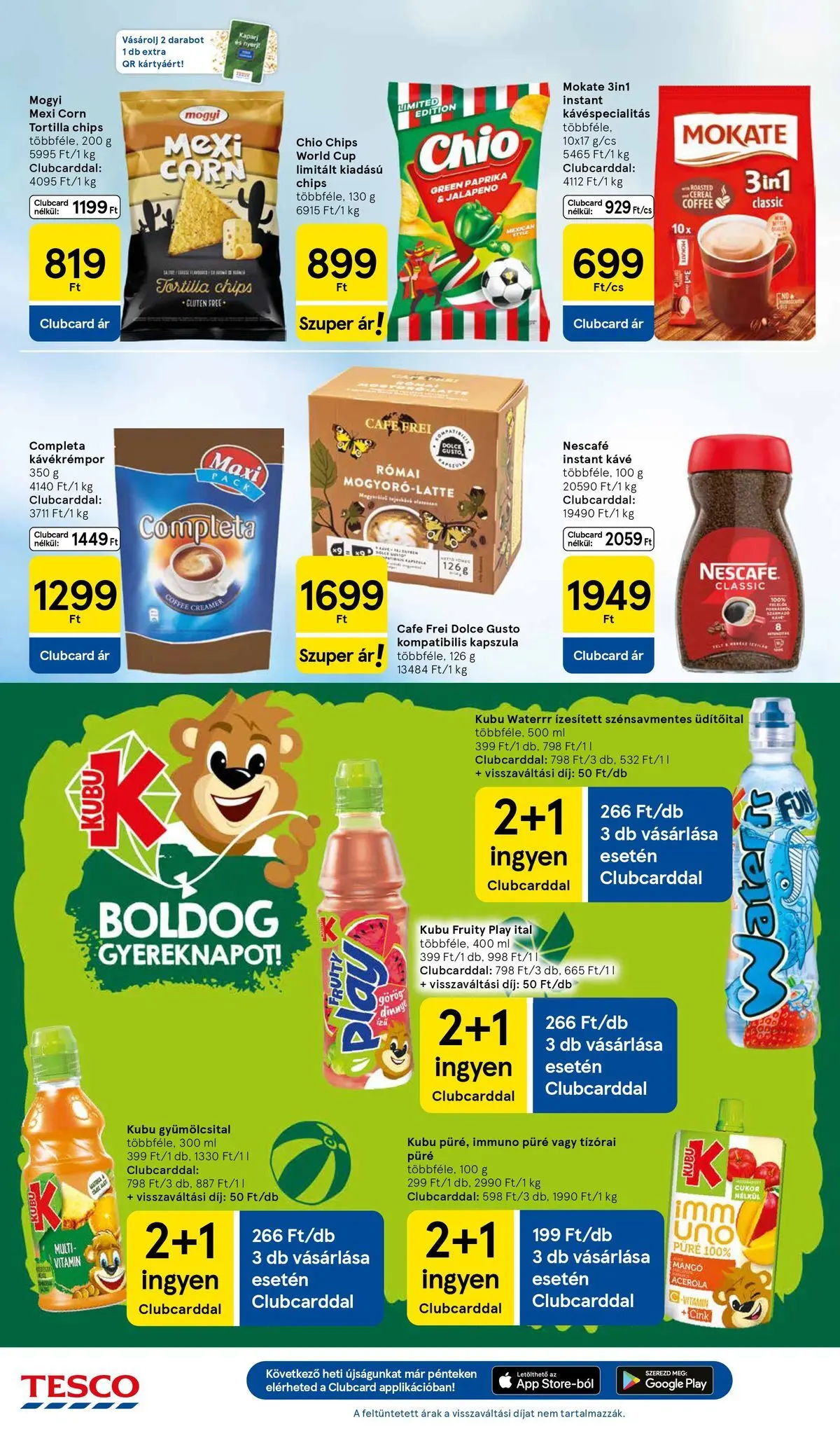 Tesco akciós újság - 2026.05.28.-tól - online | Oldal: 24 | Termékek: Nescafé, Tortilla, Jalapeno, Instant kávé
