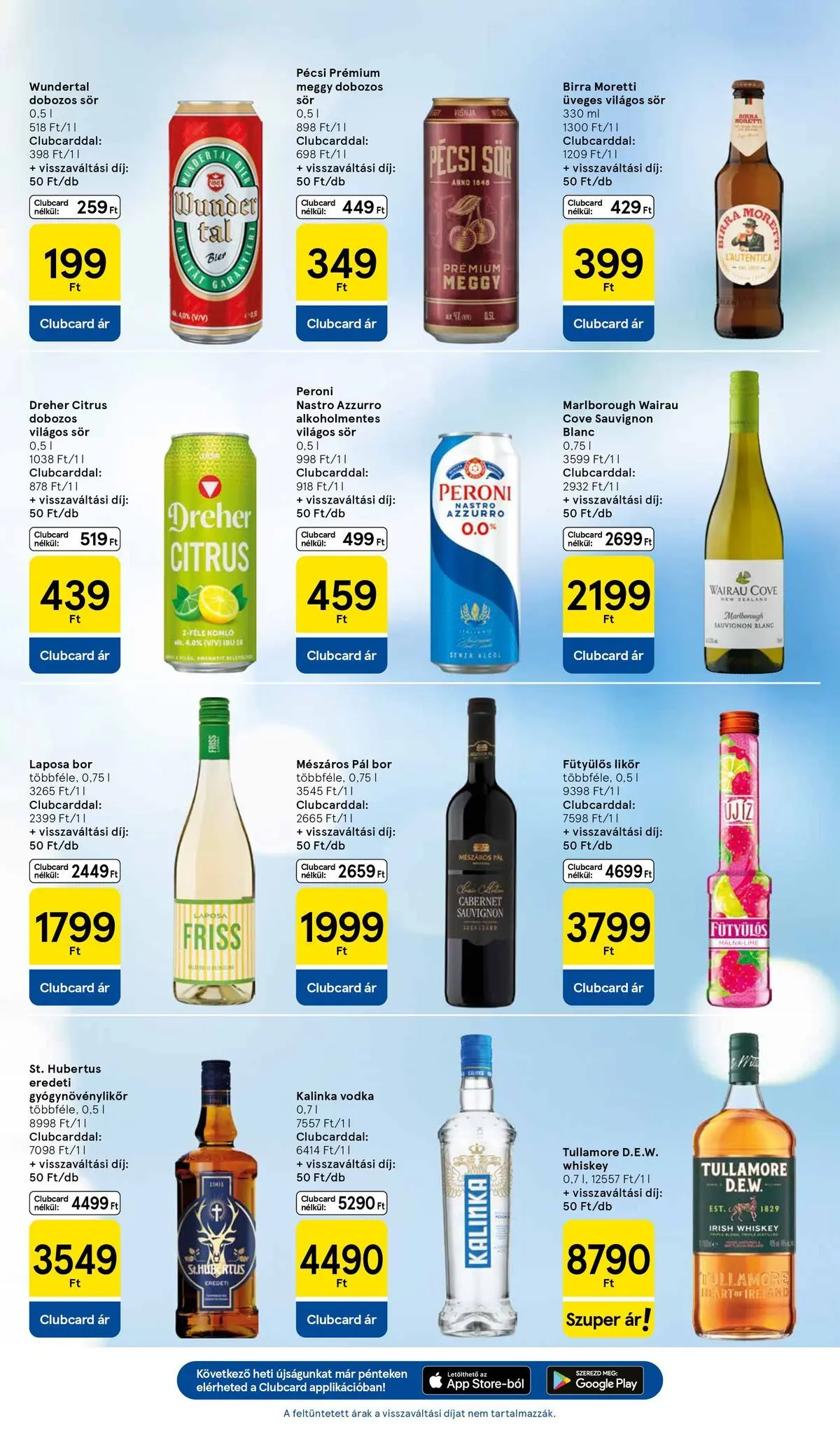 Tesco akciós újság - 2026.05.28.-tól - online | Oldal: 25 | Termékek: Meggy, Irish whiskey, Bor, Vodka