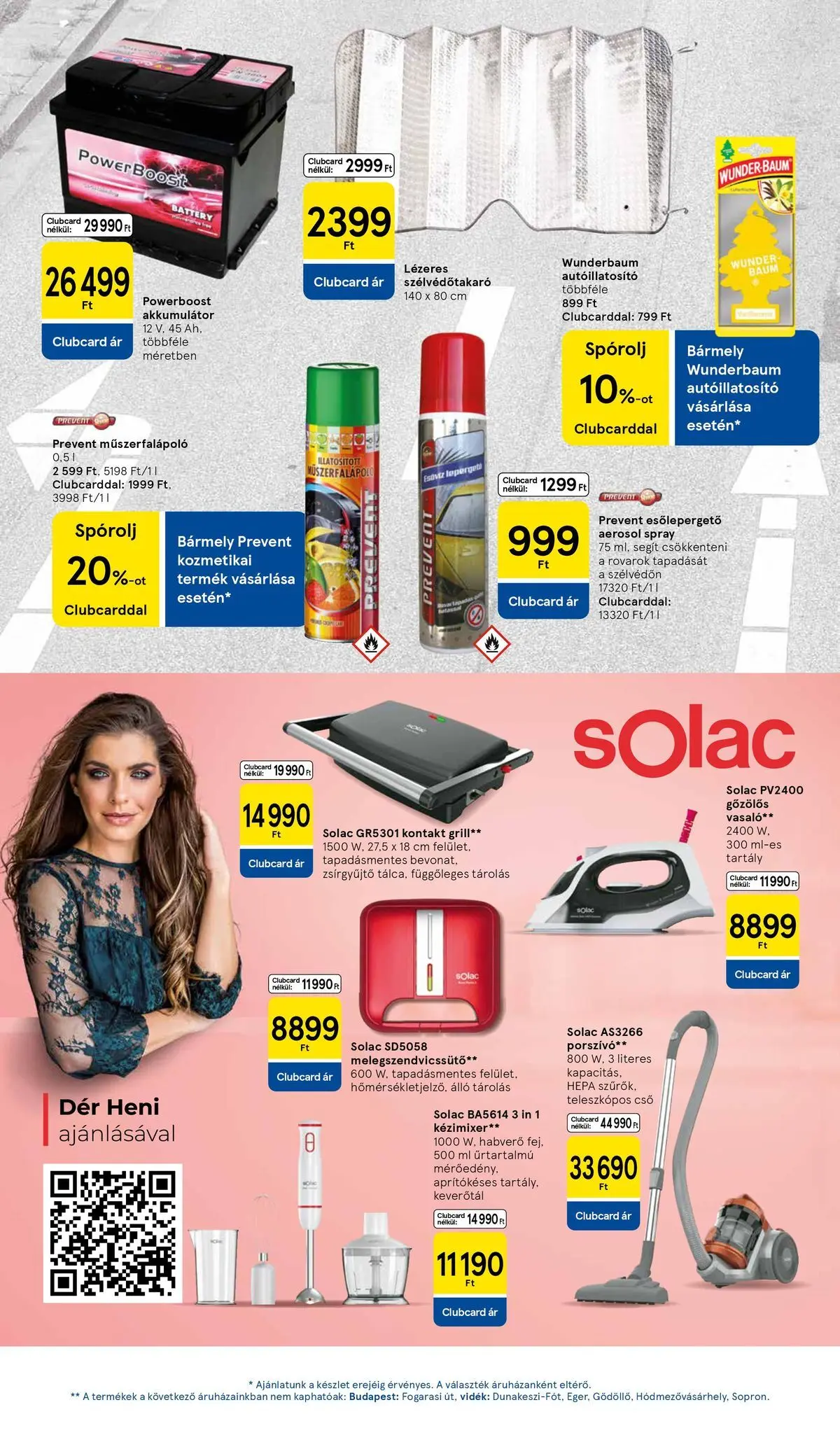 Tesco akciós újság - 2026.05.28.-tól - online | Oldal: 31 | Termékek: Grill, Vasaló, Habverő, Akkumulátor