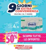 Conad Centro Nord Soc. Coop. 9 giorni di extra convenienza - al 11.06.2026