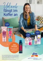 dm: Urlaub f&auml;ngt im Koffer an