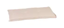 Bankauflage Ascot ca. 100x45 cm Beige