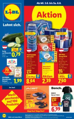 Lidl Flugblatt - Fohnsdorf, Neunkirchen, Graz ab 03.06.2026 gültig