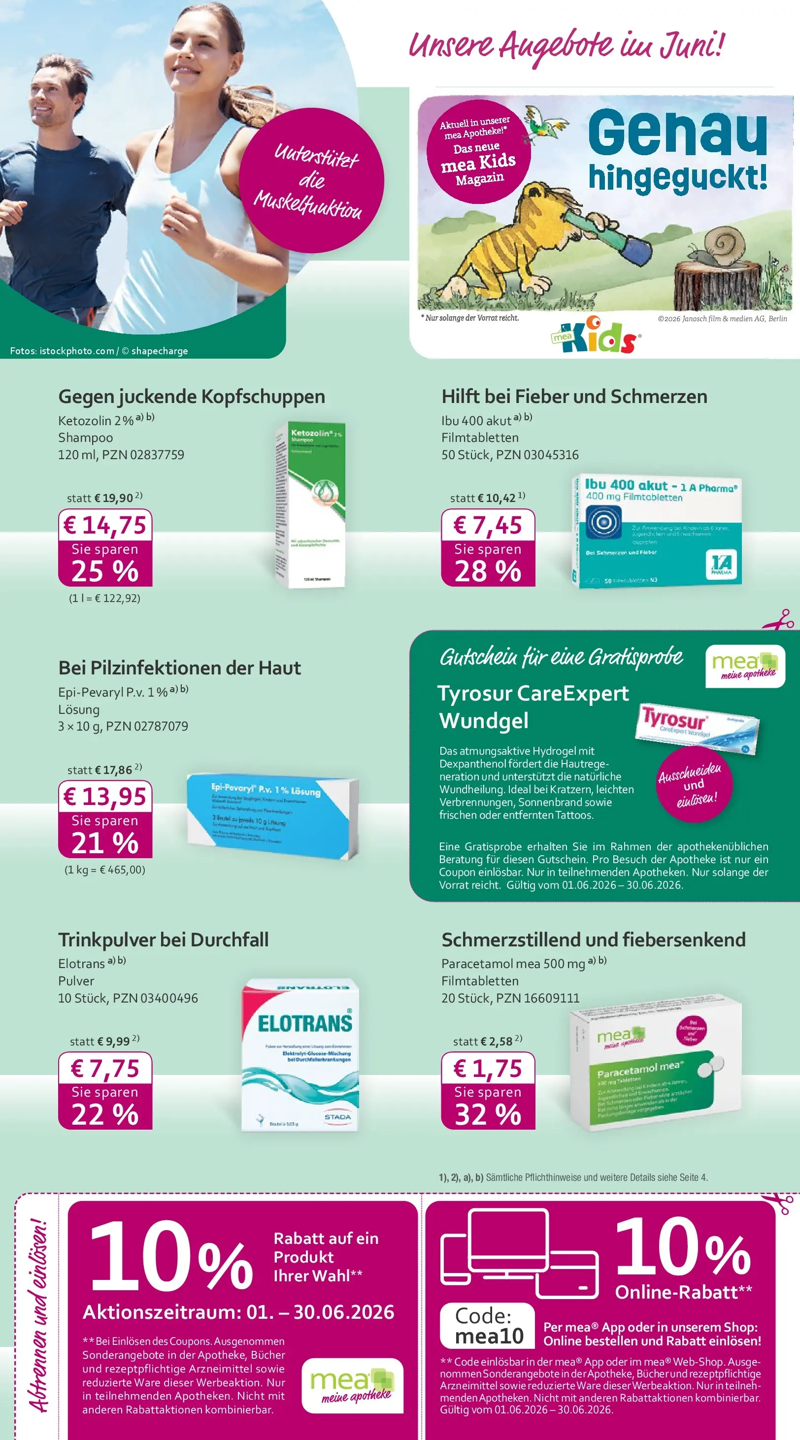 Angebote - mea Apotheke: Top Angebote im Juni! (ab 31.05.2026) zum Blättern | Seite: 3 | Produkte: Shampoo