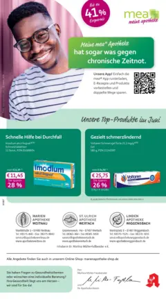 Angebote - mea Apotheke: Top Angebote im Juni! ab 31.05.2026 gültig | Seite: 2 | Produkte: Creme, Fußball