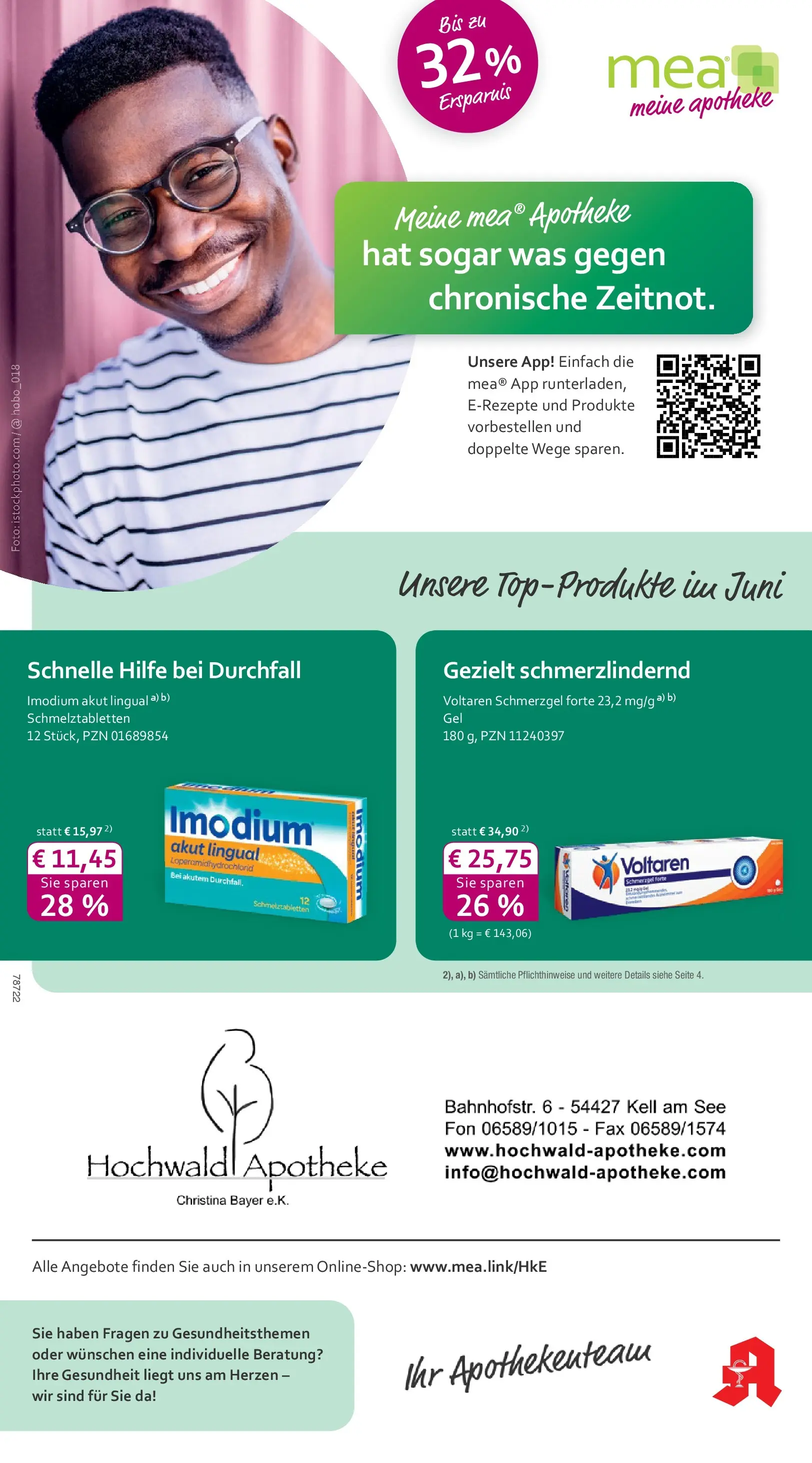 Angebote - mea Apotheke: Top Angebote im Juni! (ab 31.05.2026) zum Blättern | Seite: 1