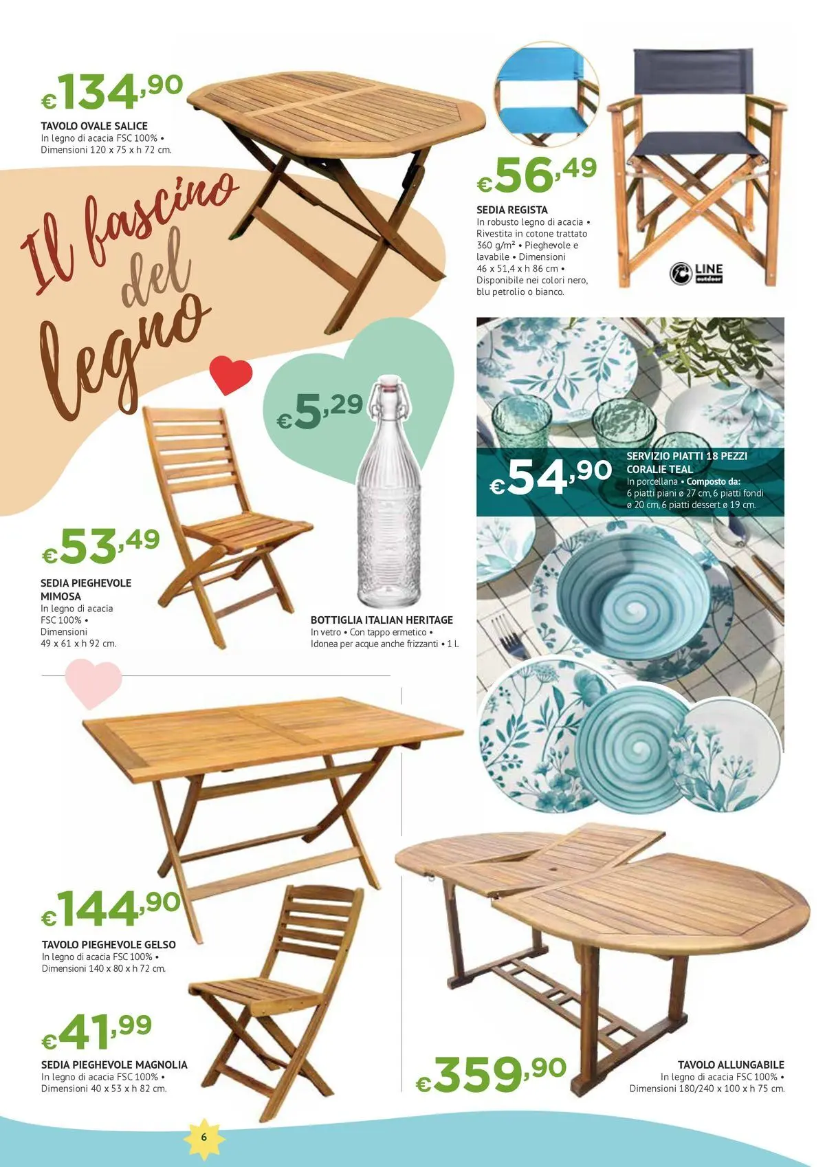 Nuovo Offerte - Anche fuori è Casa dal 28/05/2026 > offerte anteprima 🛍️ | Pagina: 6 | Prodotti: Bottiglia, Tavolo, Sedia
