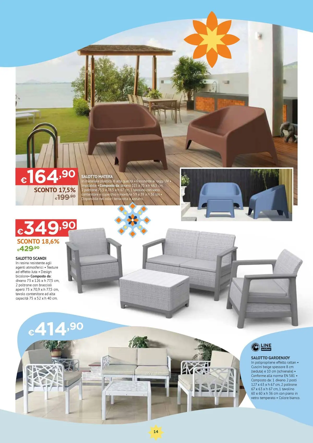 Nuovo Offerte - Anche fuori è Casa dal 28/05/2026 > offerte anteprima 🛍️ | Pagina: 14 | Prodotti: Tavolino, Braccioli, Contenitore, Tavolo