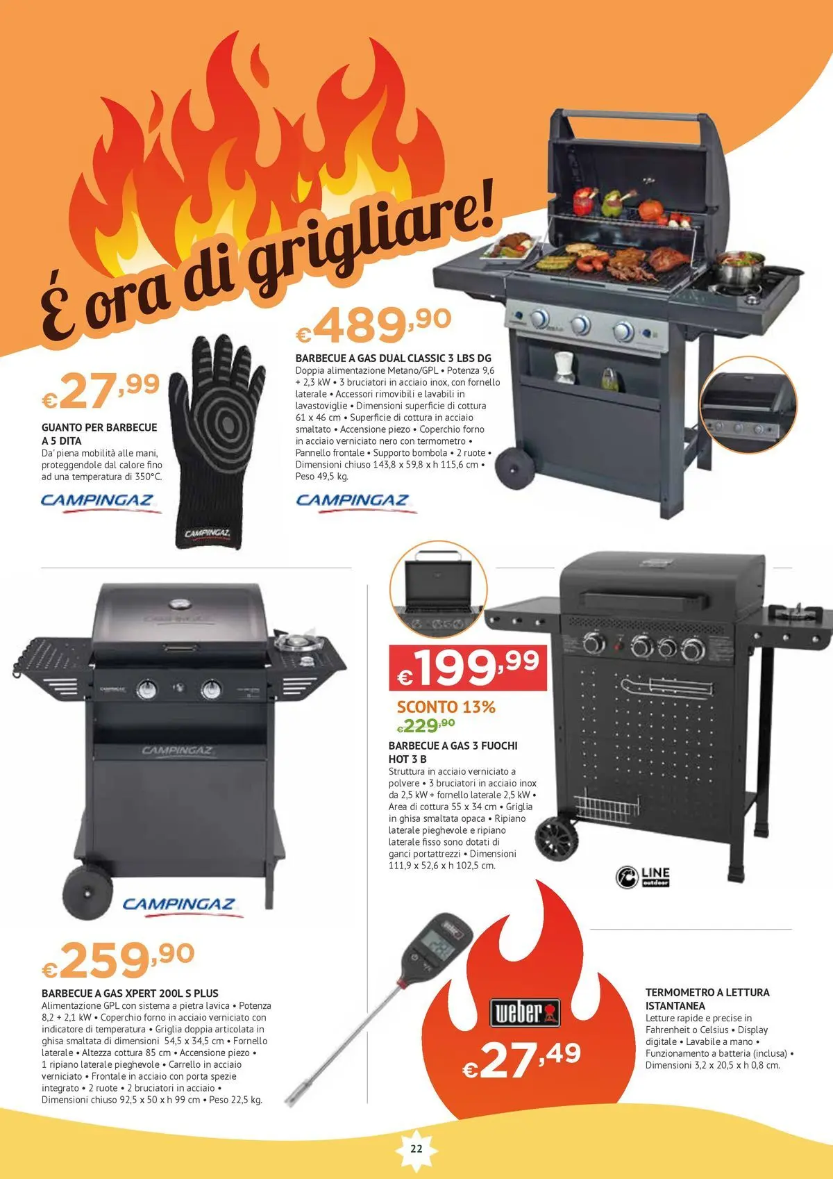 Nuovo Offerte - Anche fuori è Casa dal 28/05/2026 > offerte anteprima 🛍️ | Pagina: 22 | Prodotti: Ripiano, Barbecue a gas, Termometro, Batteria