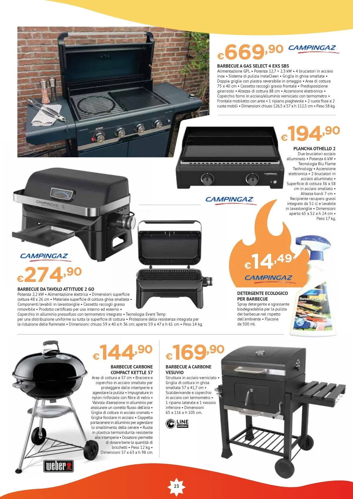 Nuovo Offerte - Anche fuori è Casa dal 28/05/2026 > offerte anteprima 🛍️ | Pagina: 23 | Prodotti: Detergente, Barbecue, Termometro, Vassoio