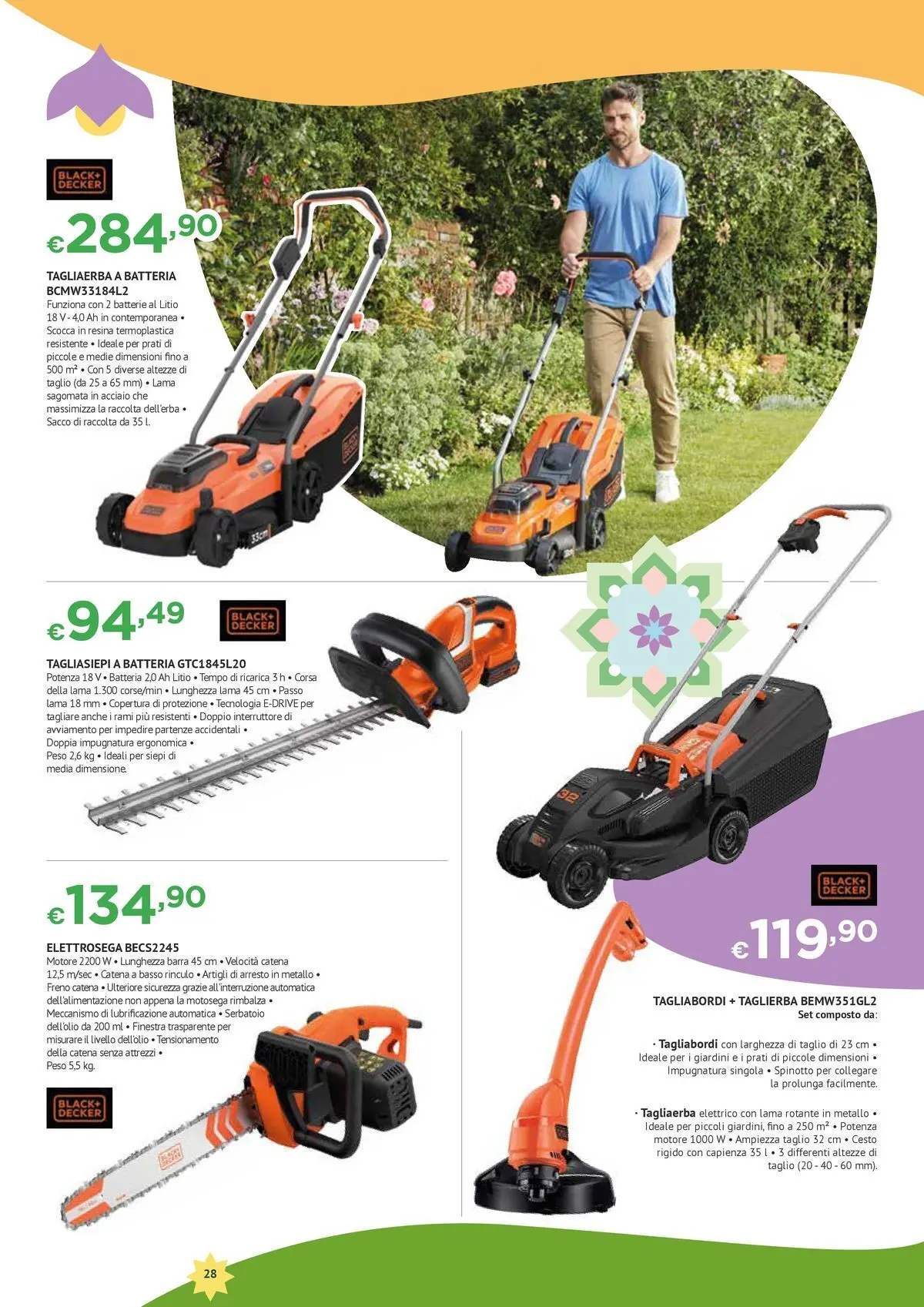 Nuovo Offerte - Anche fuori è Casa dal 28/05/2026 > offerte anteprima 🛍️ | Pagina: 28 | Prodotti: Tagliasiepi, Motosega, Batteria, Batterie