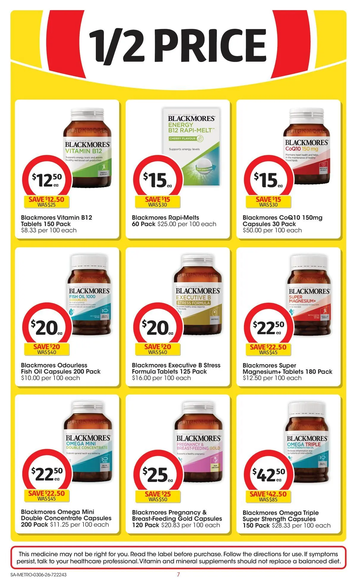 ﻿Coles catalogue valid from 02/06/2026 > Online Australia | Page: 7 | Products: Oil, Fish, Fish oil, Vitamin